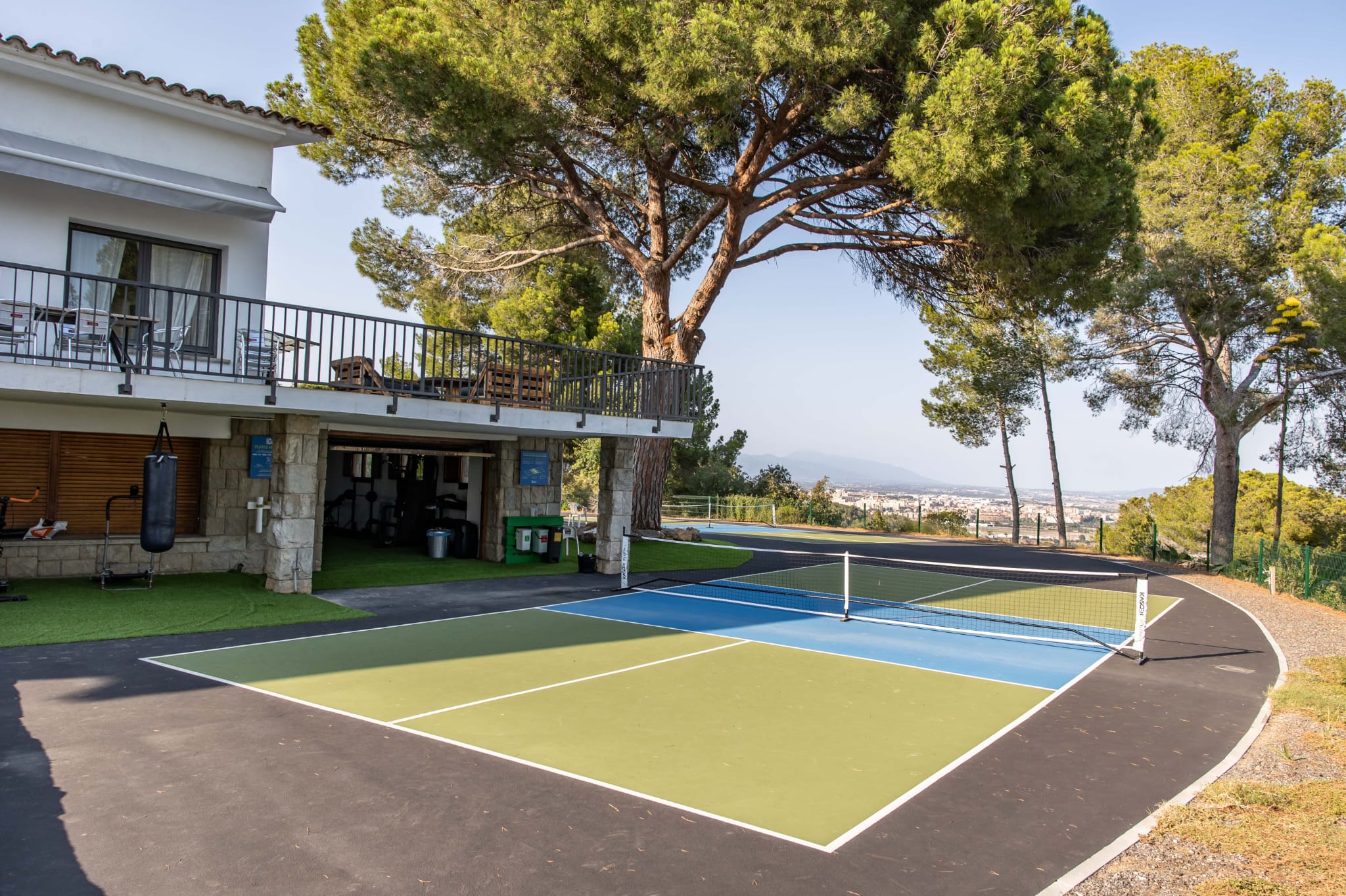 Pista de pickleball al CSR Bellaterra. FOTO: Cedida Pista de pickleball al CSR Bellaterra. FOTO: Cedida