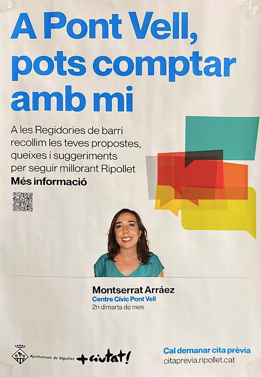 Cartell dels barris de Ripollet. FOTO: Cedida Cartell dels barris de Ripollet. FOTO: Cedida
