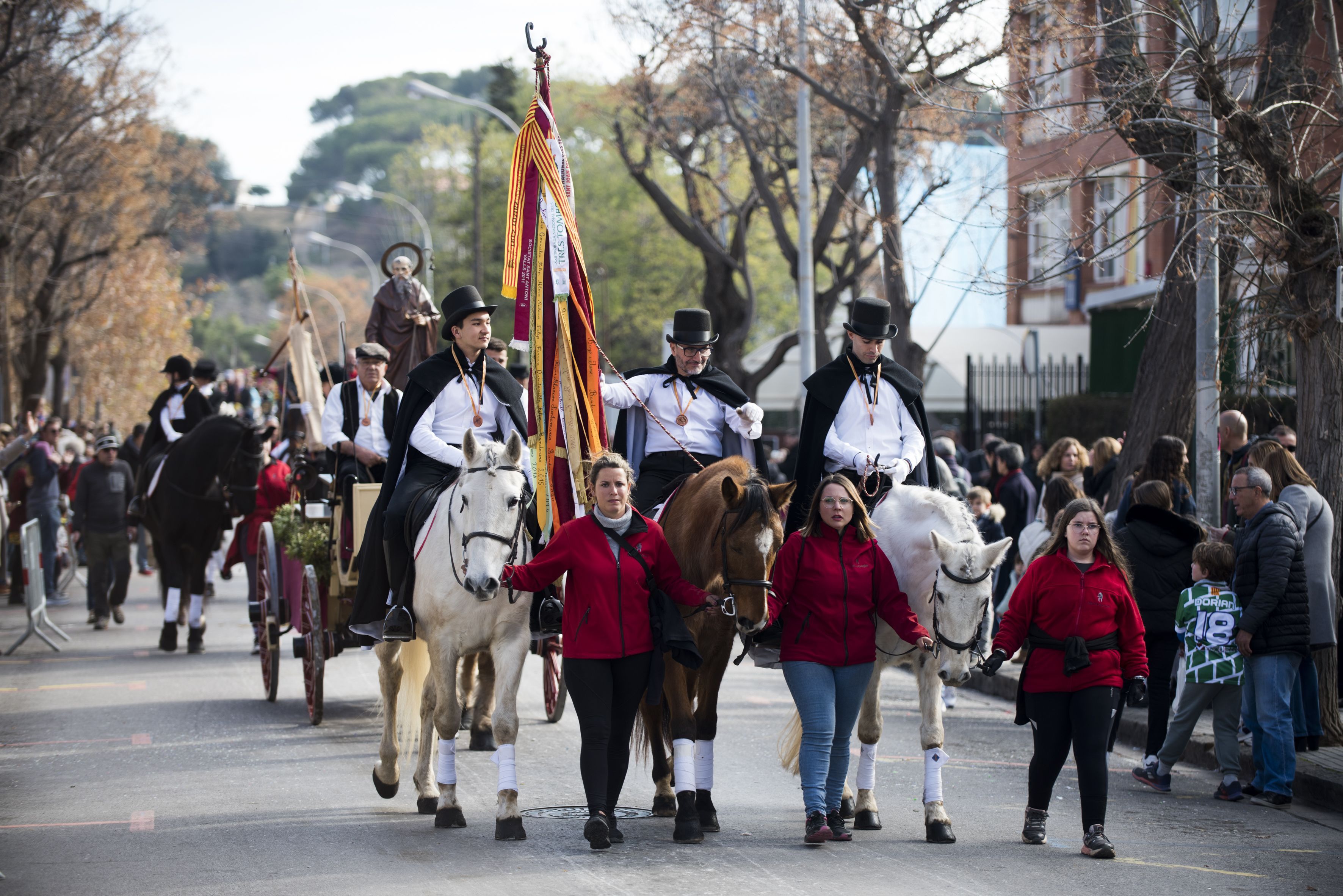 Passada dels Tres Tombs del 2024. FOTO: Bernat Millet