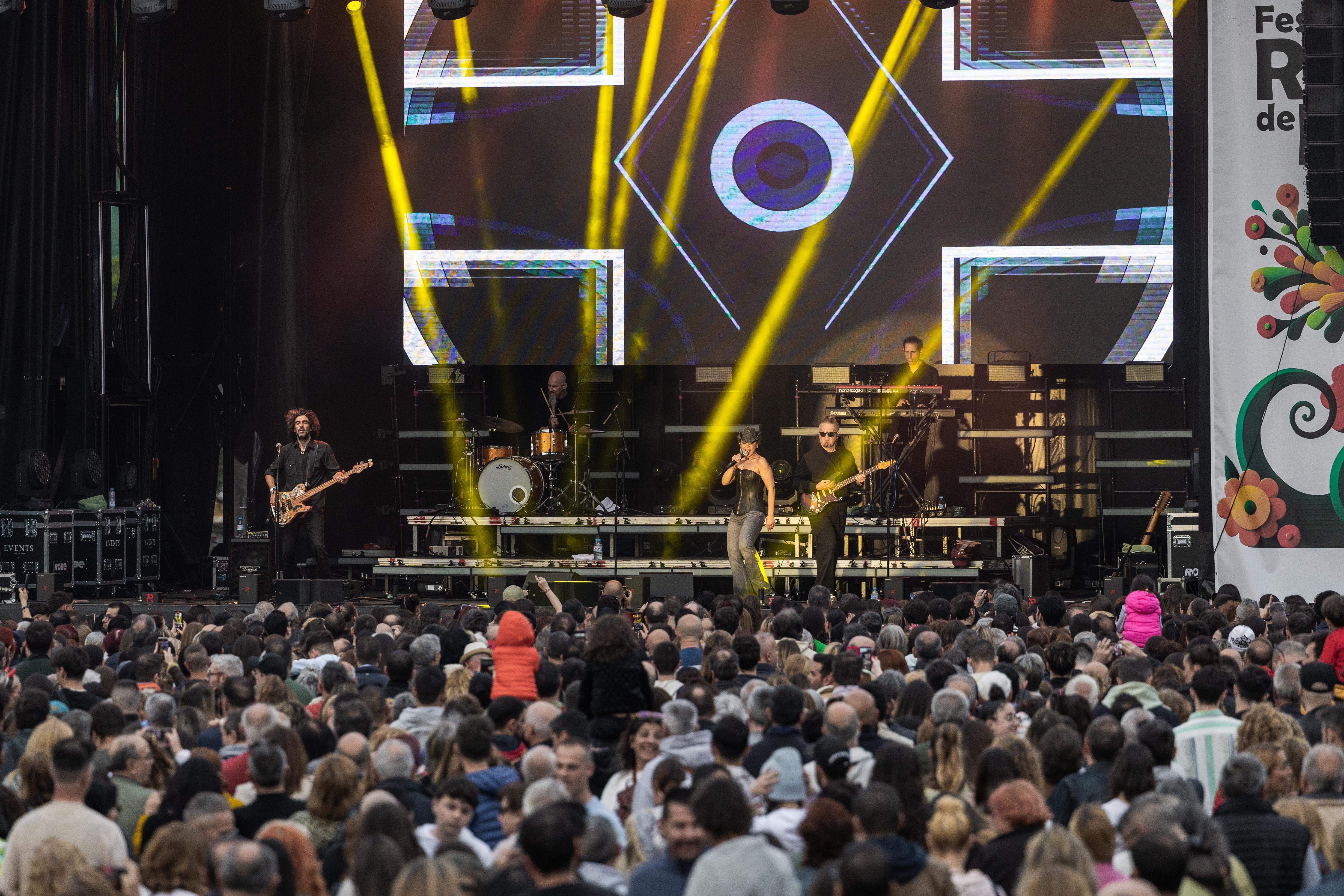 Concert de Chenoa al Parc del Turonet. FOTO: Arnau Padilla