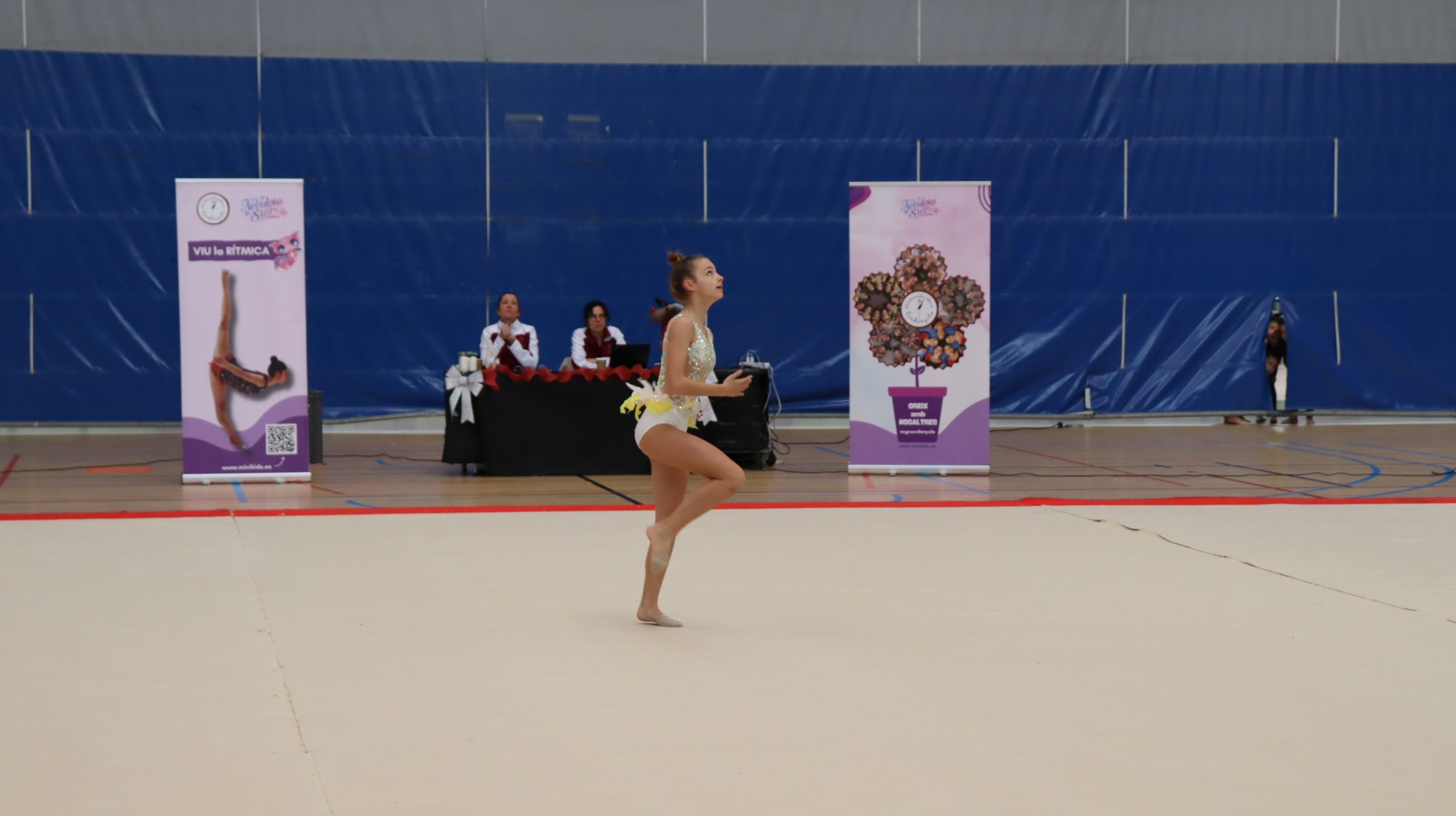 El Club Gimnàstica Ritmica Cerdanyola celebra el seu festival de Nadal. FOTO: Marc Mata