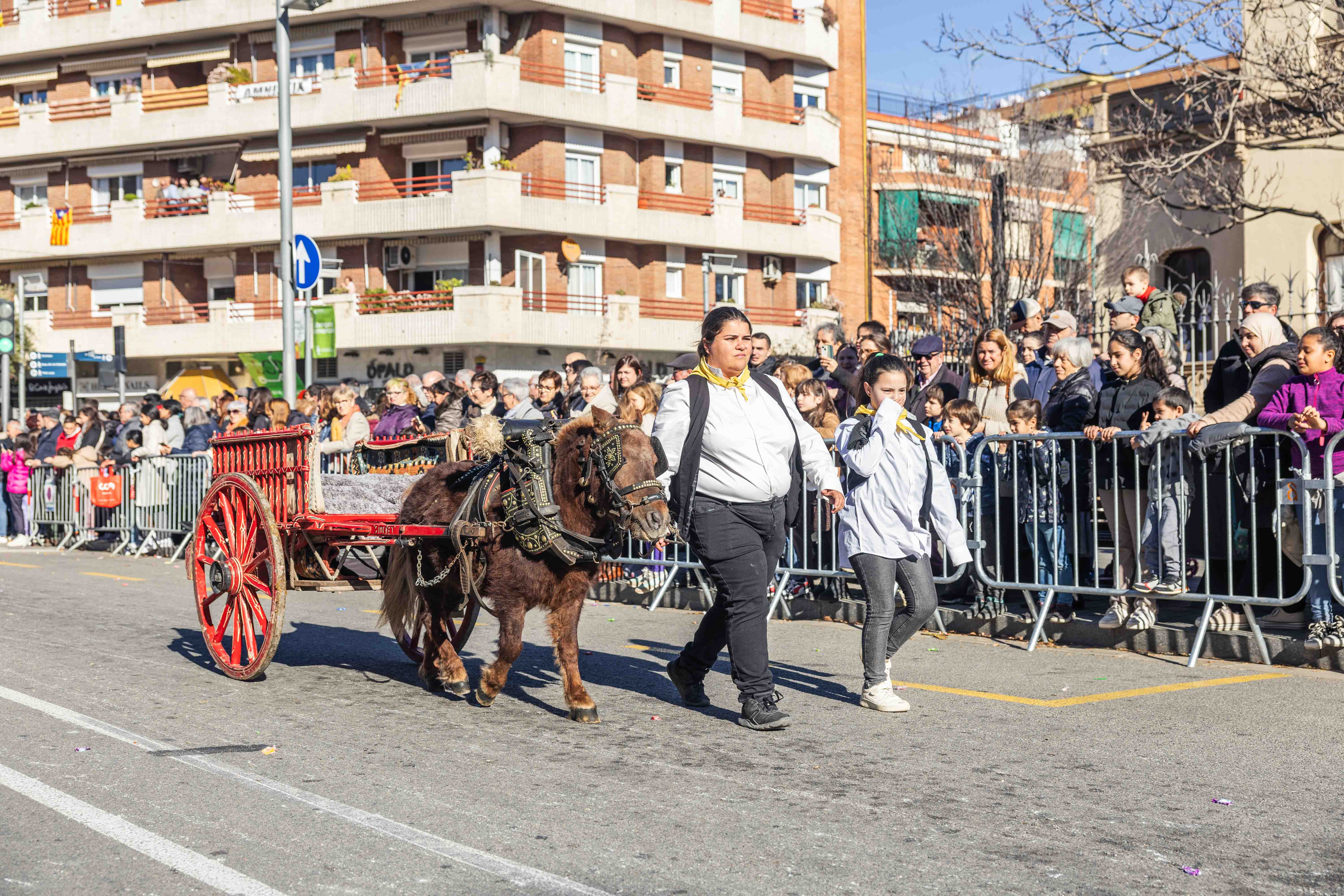 Passada dels Tres Tombs 2025. FOTO: Arnau Padilla
