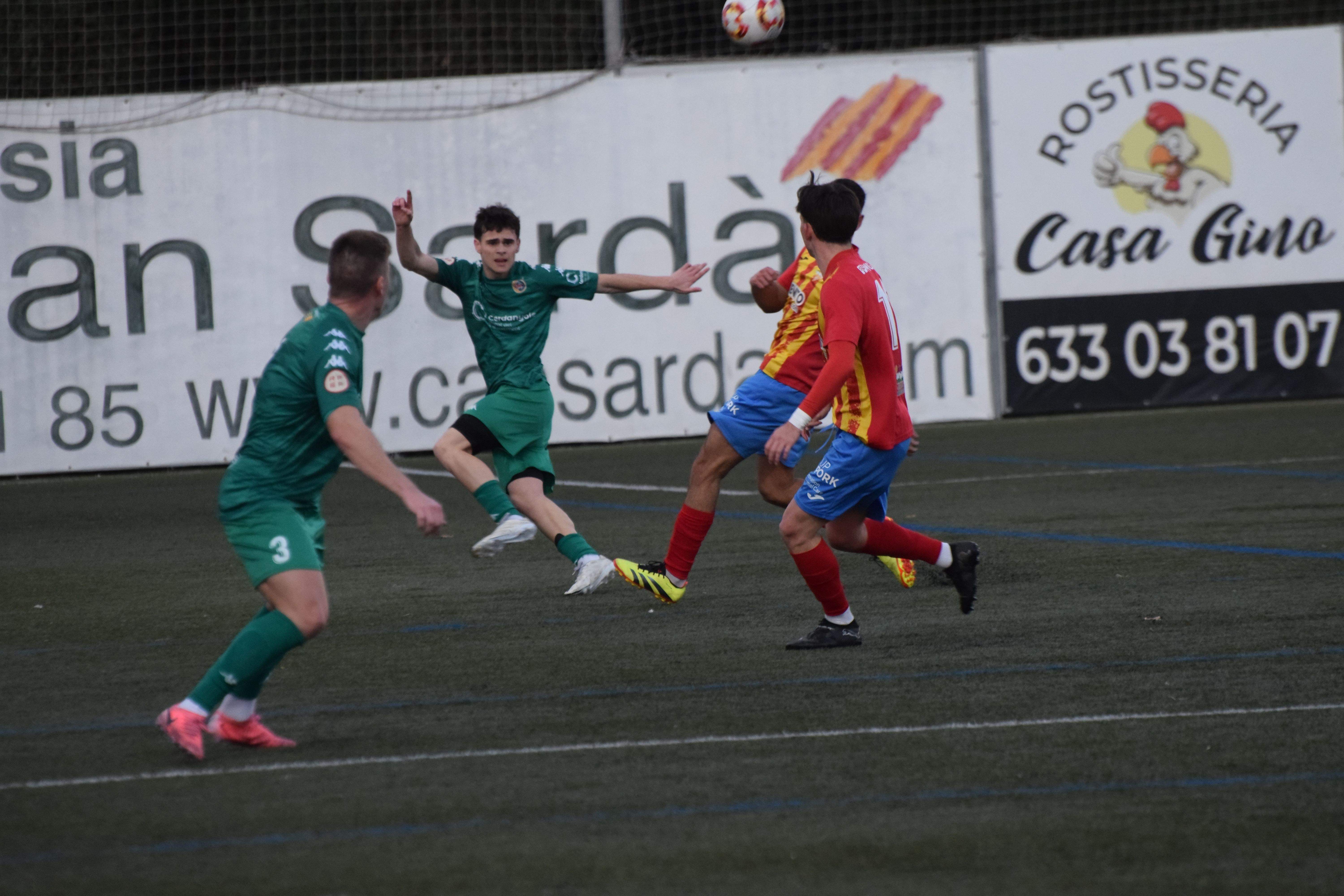 Primer partit del 2025 i darrer de la primera volta. FOTO: Marc Mata