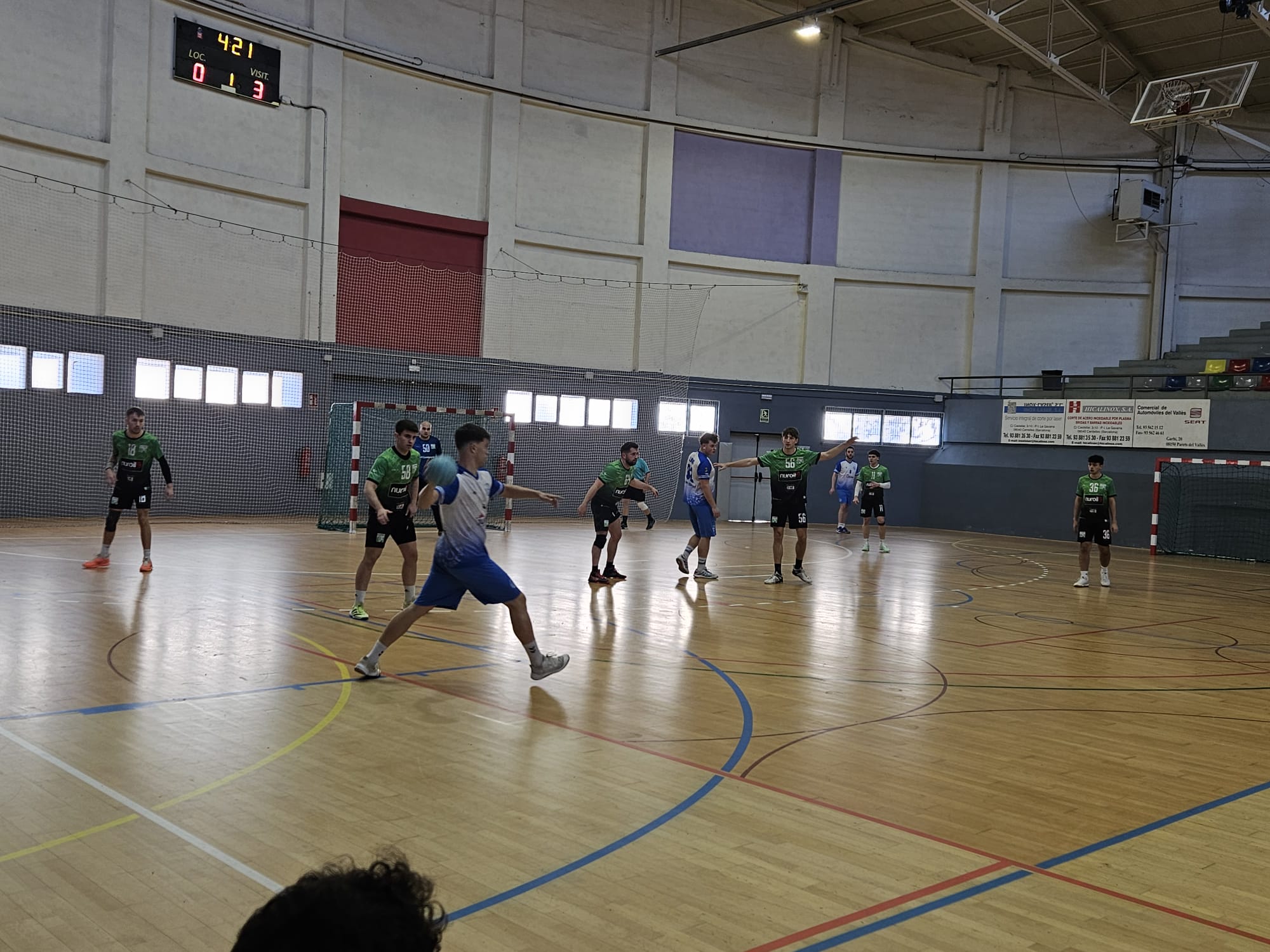Partit entre el CH Cerdanyola i el Parets. FOTO: Cedida