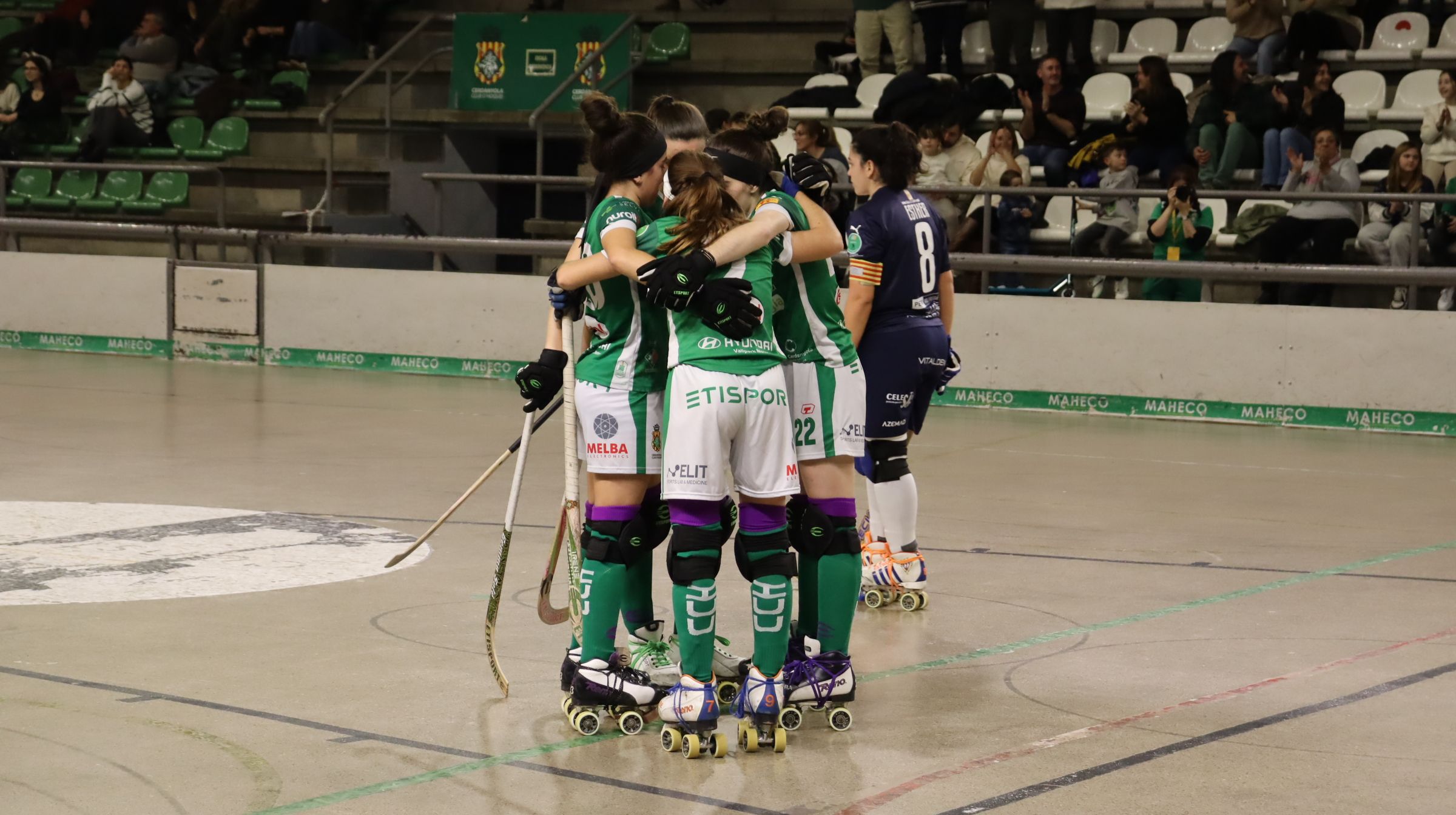 El Cerdanyola va remuntar un partit que tenia perdut. FOTO: Marc Mata 
