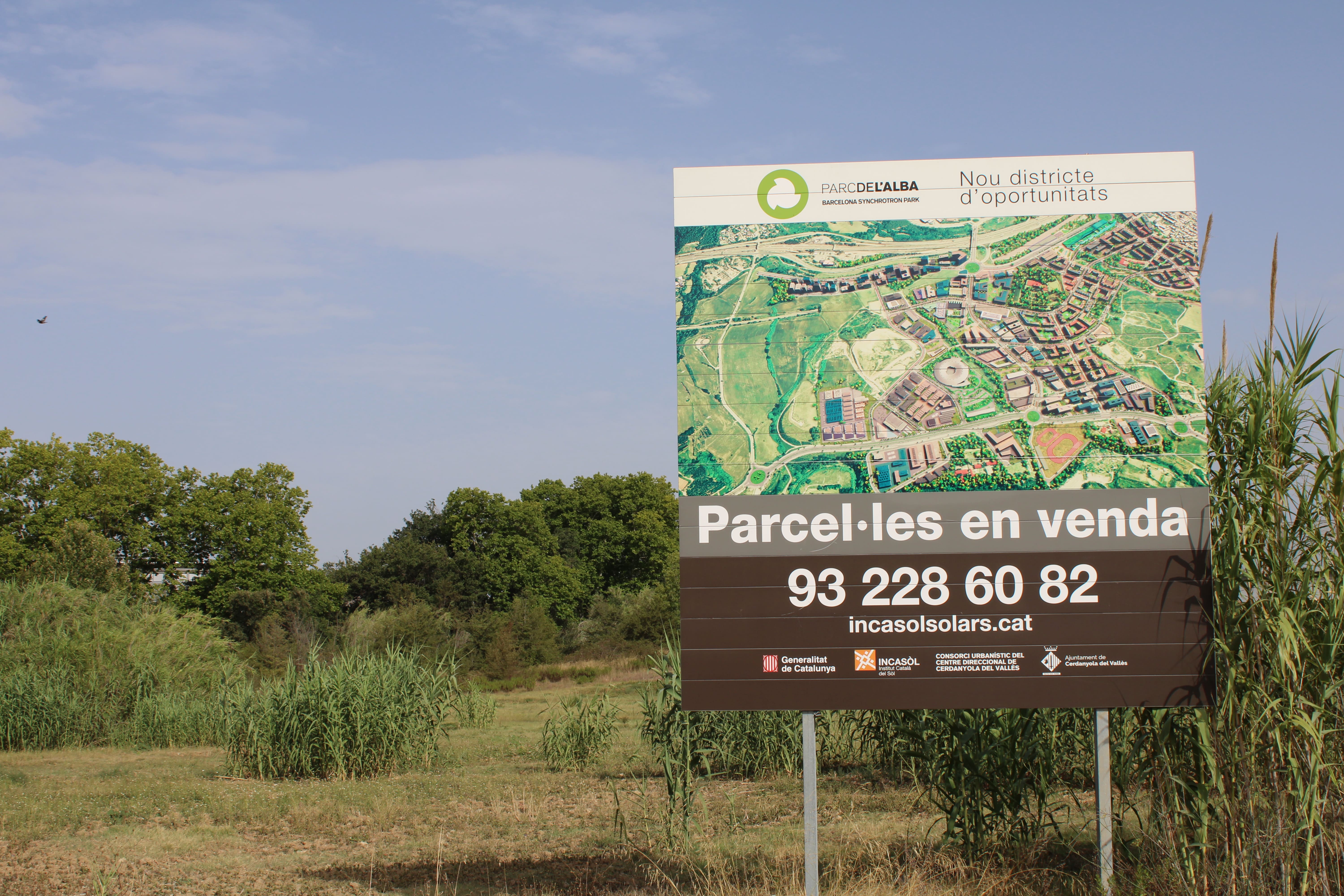 Parcel·les en vanda al Parc de l'Alba per a la construcció d'habitatges. FOTO: Guillem Barrera Parcel·les en vanda al Parc de l'Alba per a la construcció d'habitatges. FOTO: Guillem Barrera