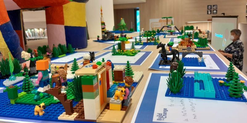 Una exposició de LEGO. FOTO: Ajuntament de Cerdanyola