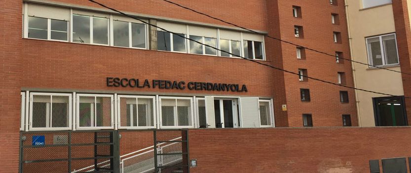 Escola FEDAC Cerdanyola. FOTO: Ajuntament de Cerdanyola