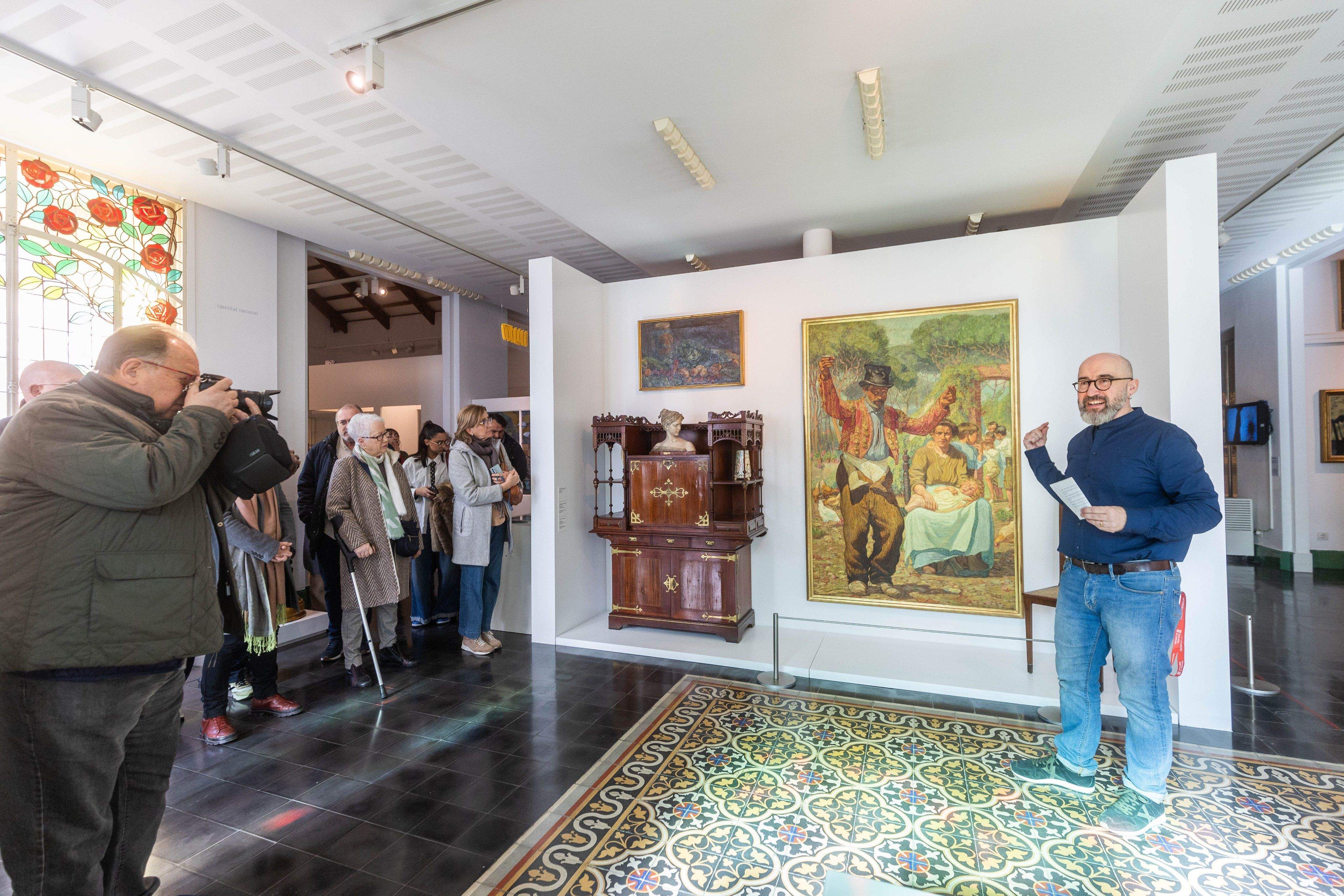 Actualització de l'exposició permanent del MAC. FOTO: Ajuntament