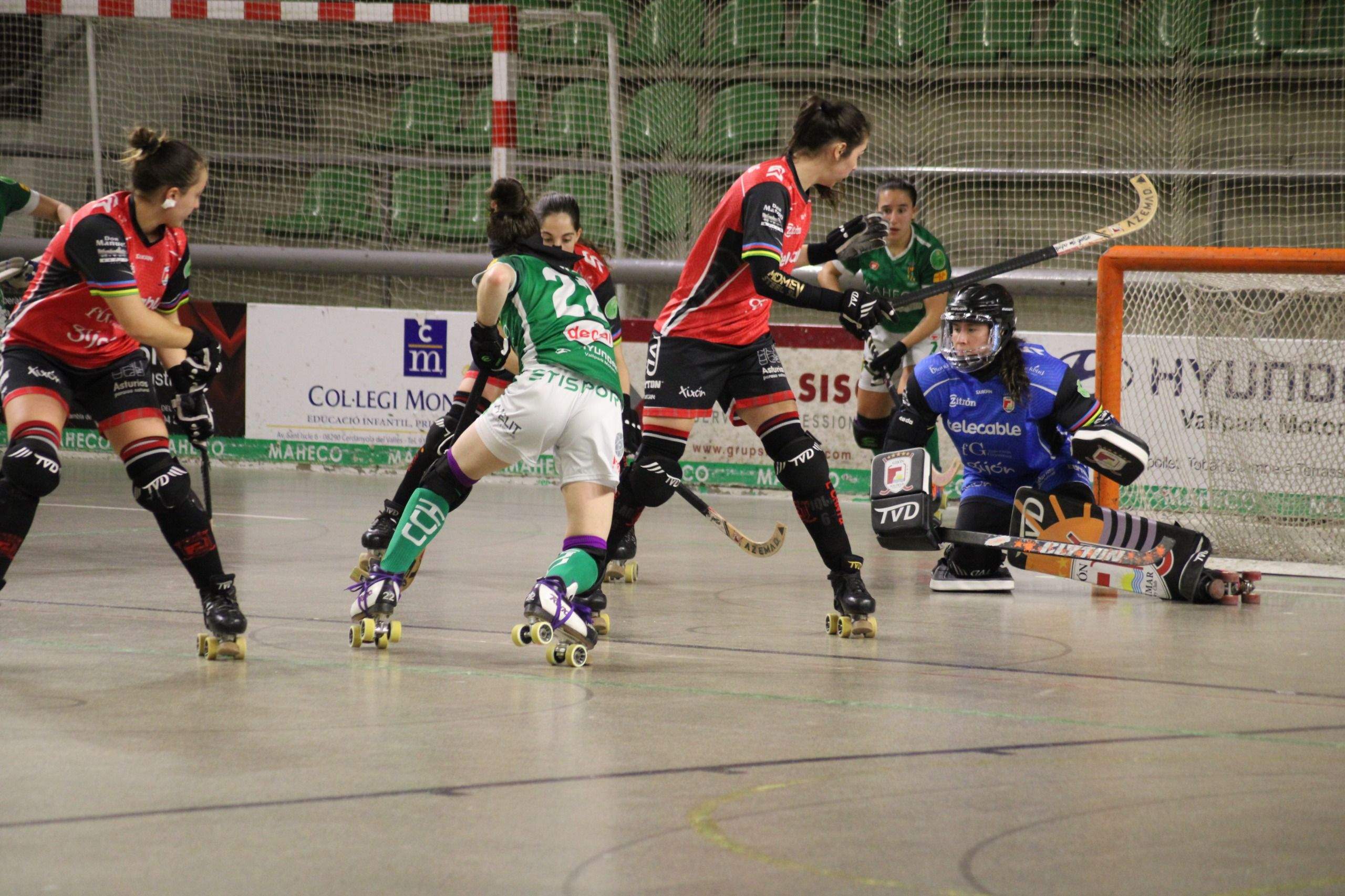El Cerdanyola CH és un dels vuit equips que disputarà la Copa de la Reina. FOTO: Mariona Cañabete