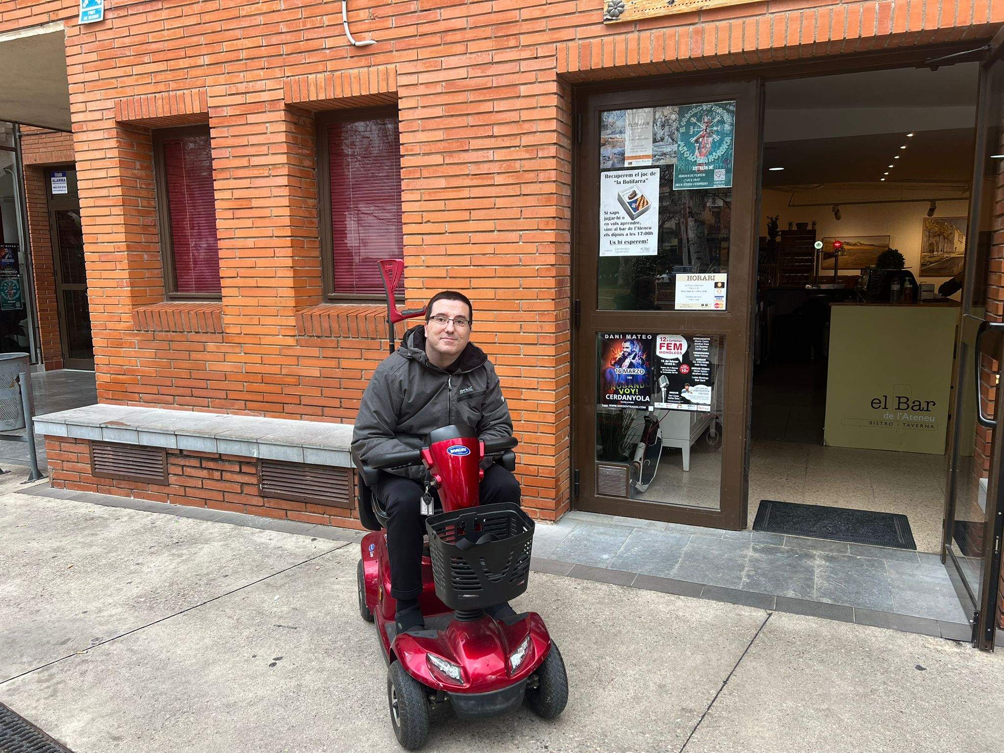 Xavi Cases, impulsor del FEM Monòlegs. FOTO: Marc Mata