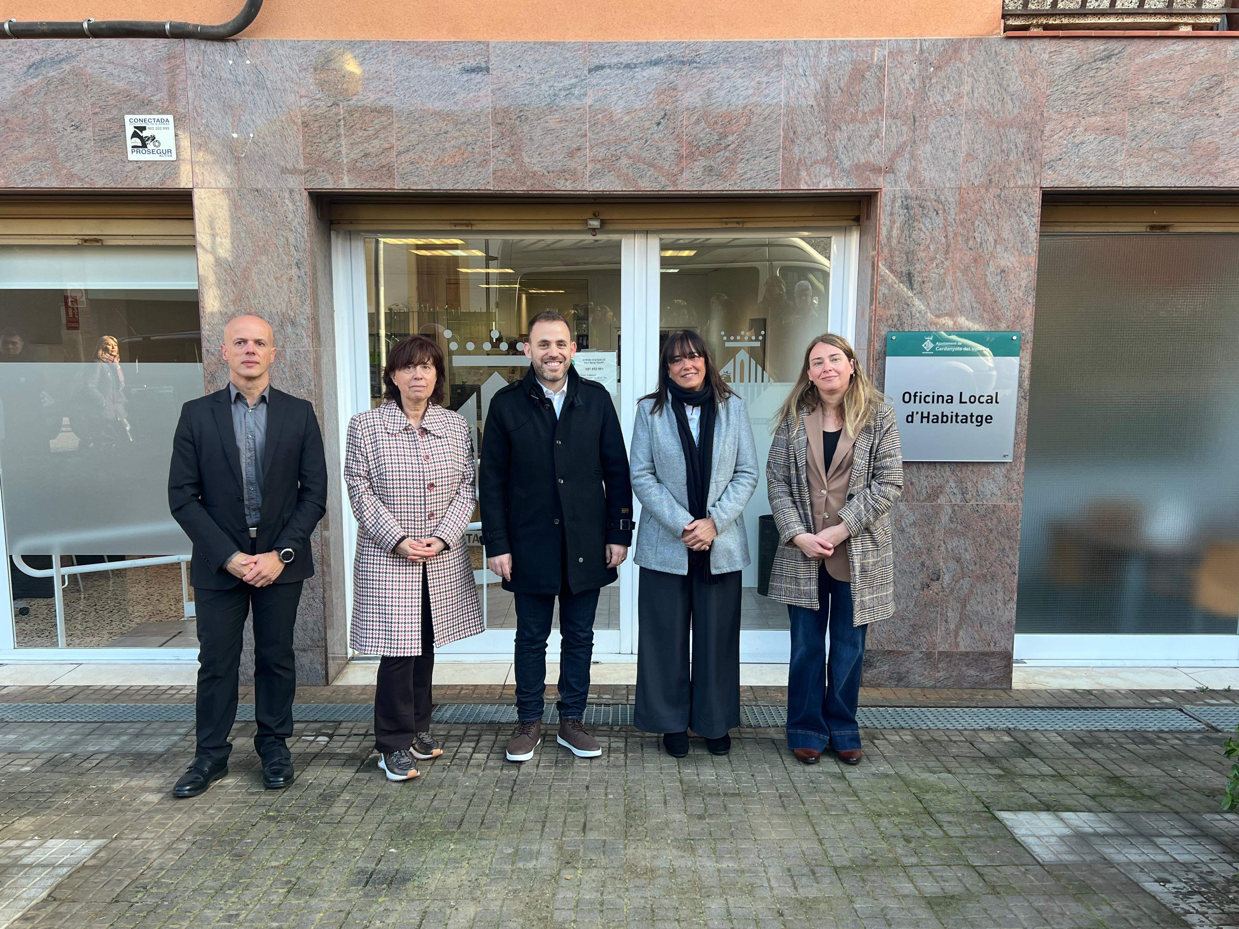 Presentació del Servei d’Intermediació en Deutes d’Habitatge a Cerdanyola. FOTO: Guillem Barrera