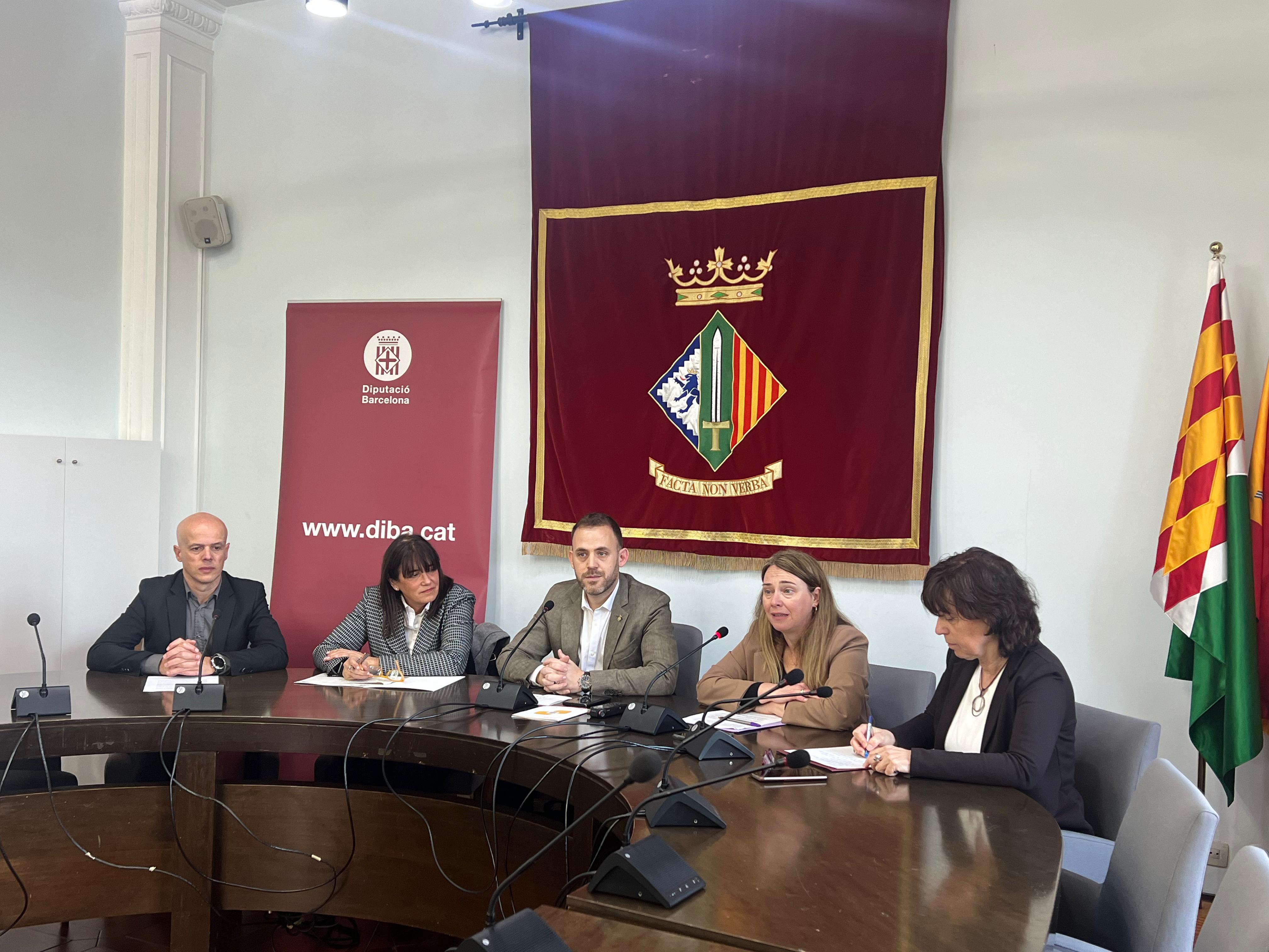 Roda de premsa de la presentació del SIDH. FOTO: Guillem Barrera Roda de premsa de la presentació del SIDH. FOTO: Guillem Barrera