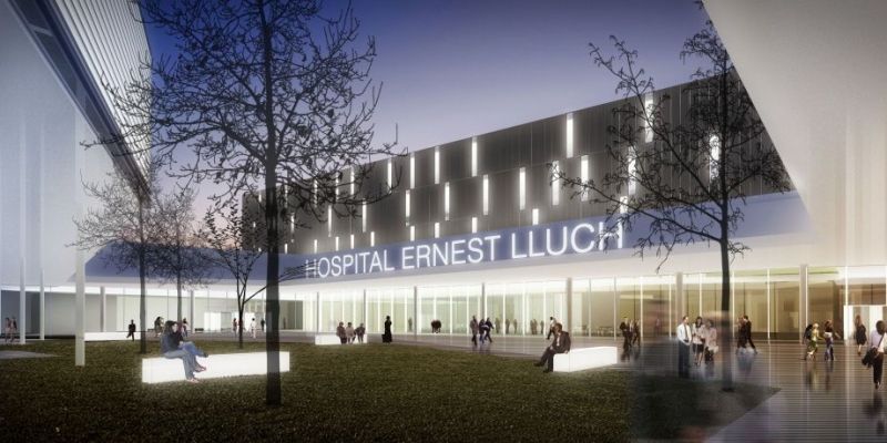 Projecció de l'Hospital Ernest Lluch. FOTO: Arxiu Projecció de l'Hospital Ernest Lluch. FOTO: Arxiu