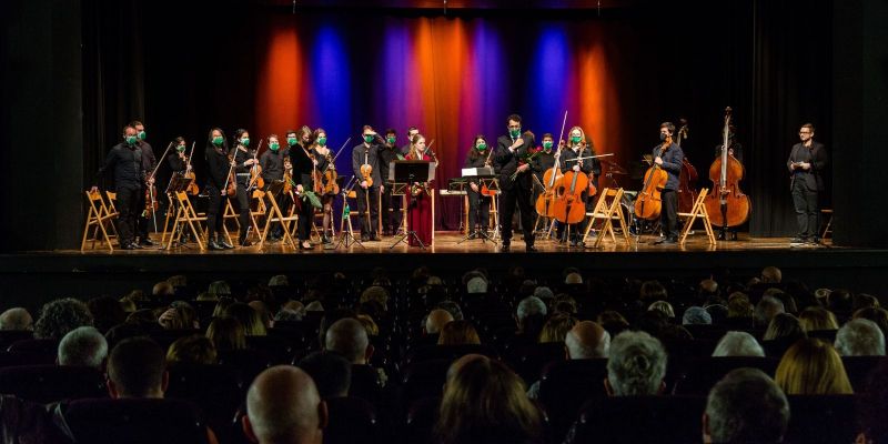 Actuació de la Jove Orquestra de Cerdanyola de l'any 2021. FOTO: Cedida Actuació de la Jove Orquestra de Cerdanyola de l'any 2021. FOTO: Cedida