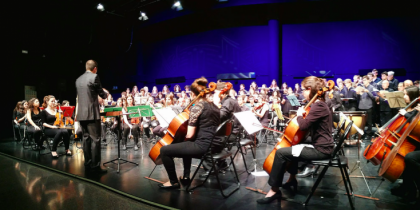 Imatge d'arxiu d'un concert de la Jove Orquestra de Cerdanyola. FOTO: Jove Orquestra de Cerdanyola Imatge d'arxiu d'un concert de la Jove Orquestra de Cerdanyola. FOTO: Jove Orquestra de Cerdanyola