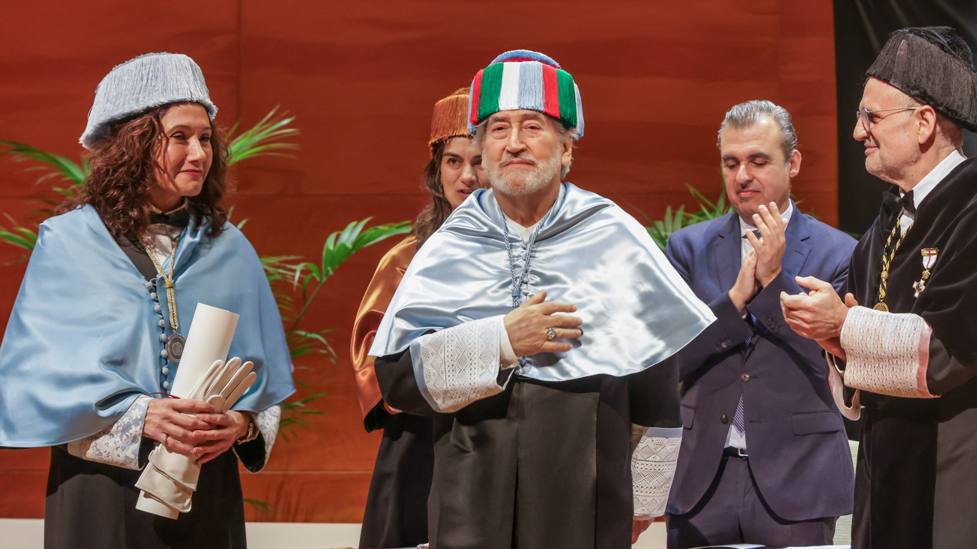 Jordi Savall, doctor honoris causa per la UIB. FOTO: UIB