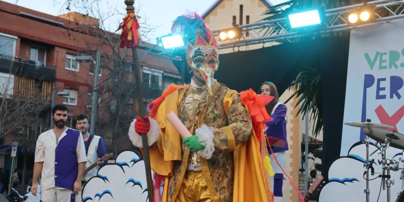 El Rei Carnestoltes agafa el poder de Cerdanyola durant uns dies. FOTO: Marc Mata El Rei Carnestoltes agafa el poder de Cerdanyola durant uns dies. FOTO: Marc Mata