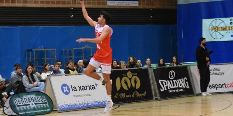 Una jugada de l'equip vermell masculí de l'AllStar. FOTO: Marc Mata 
