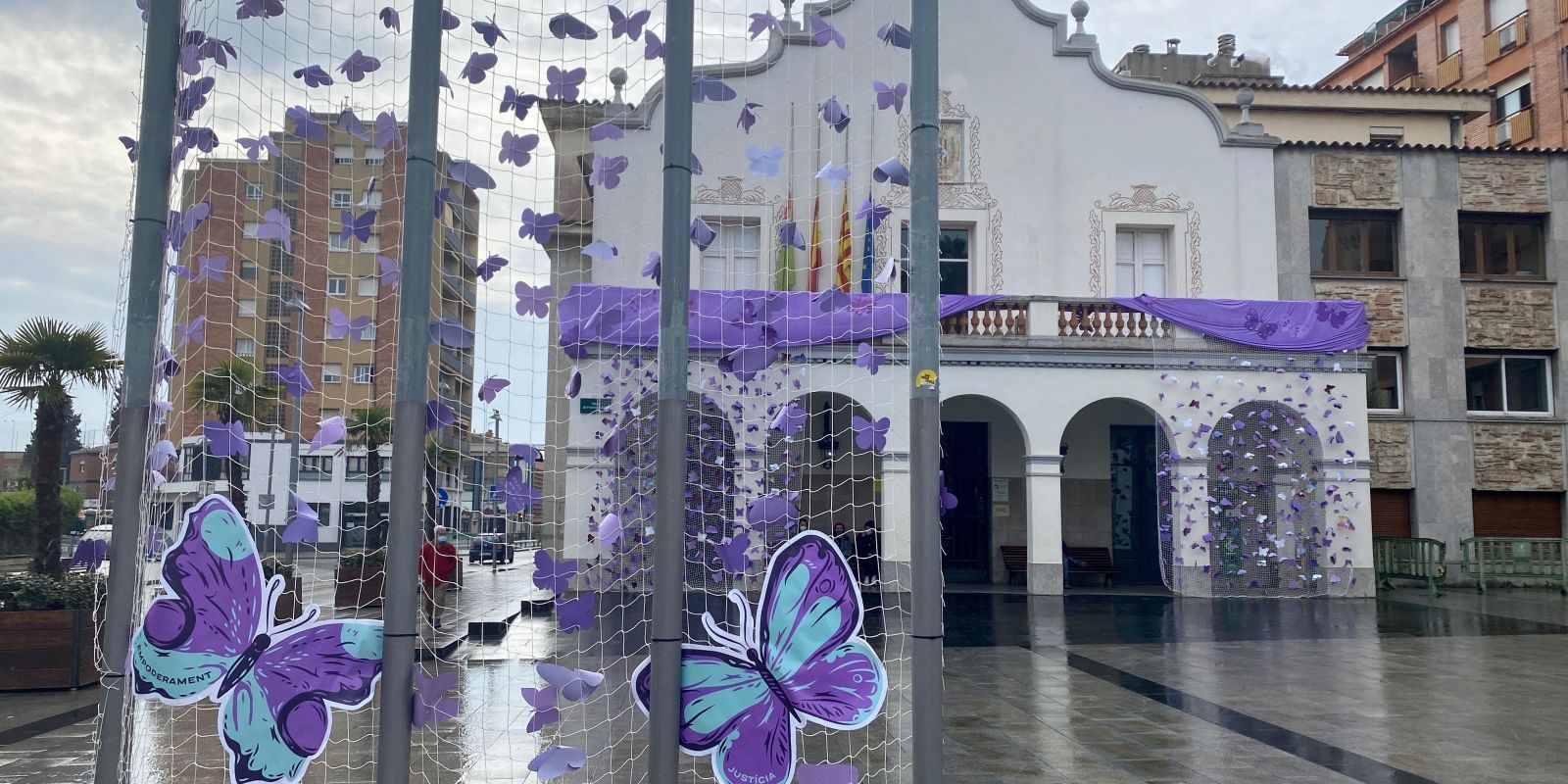 Cerdanyola es torna a sumar al 8M amb un ampli programa d'activitats. FOTO: Laura Arias