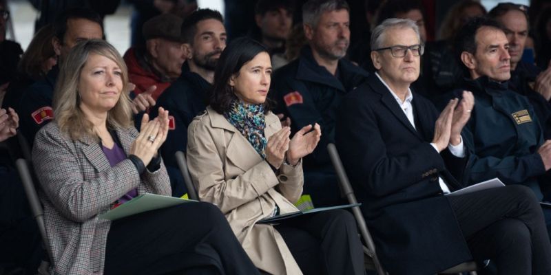 La consellera d'Interior Nuria Parlon a l'acte d'inauguració del memorial d'homenatge als bombers morts en acte de servei. FOTO: Generalitat de Catalunya La consellera d'Interior Nuria Parlon a l'acte d'inauguració del memorial d'homenatge als bombers morts en acte de servei. FOTO: Generalitat de Catalunya