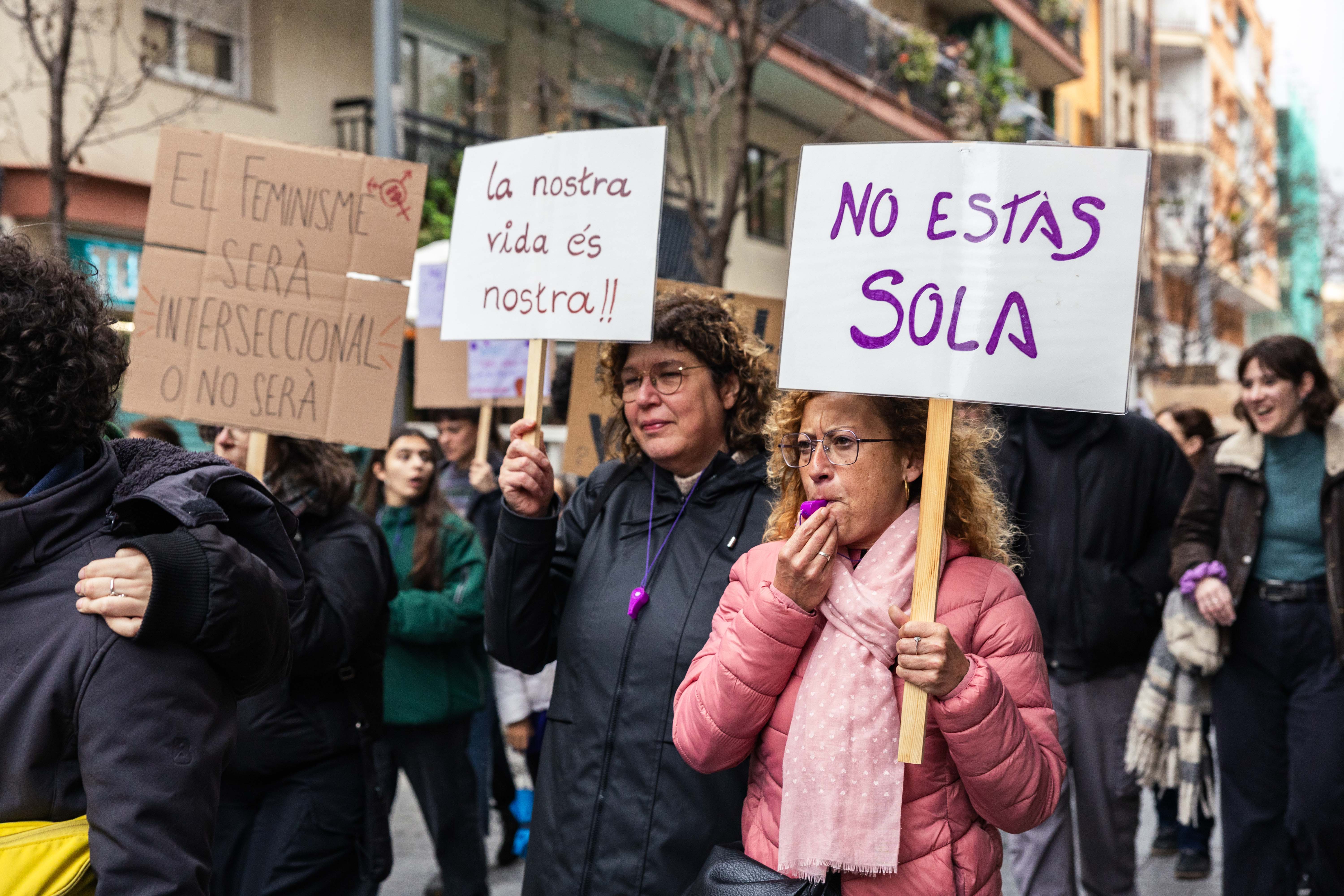 El Dia de la Dona ha protagonitzat els actes de la setmana a Cerdanyola. FOTO: Arnau Padilla