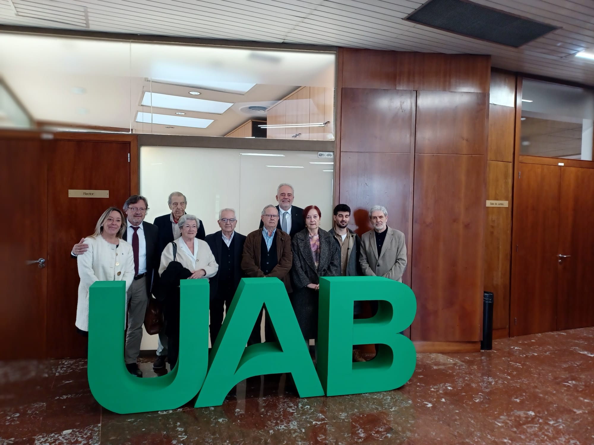 Acte del 50è aniversari del Manifest de Bellaterra. FOTO: UAB