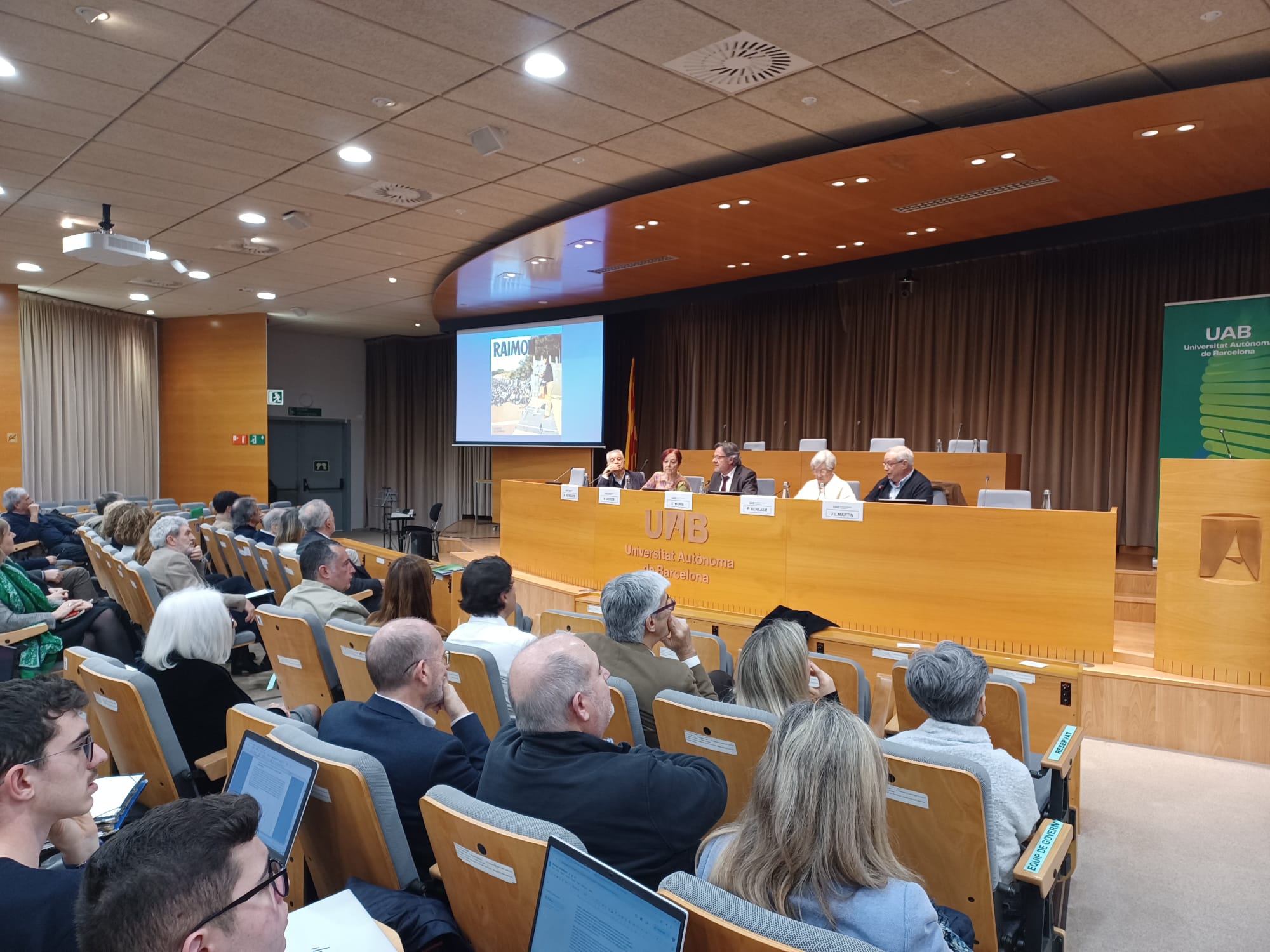 Acte del 50è aniversari del Manifest de Bellaterra. FOTO: UAB Acte del 50è aniversari del Manifest de Bellaterra. FOTO: UAB