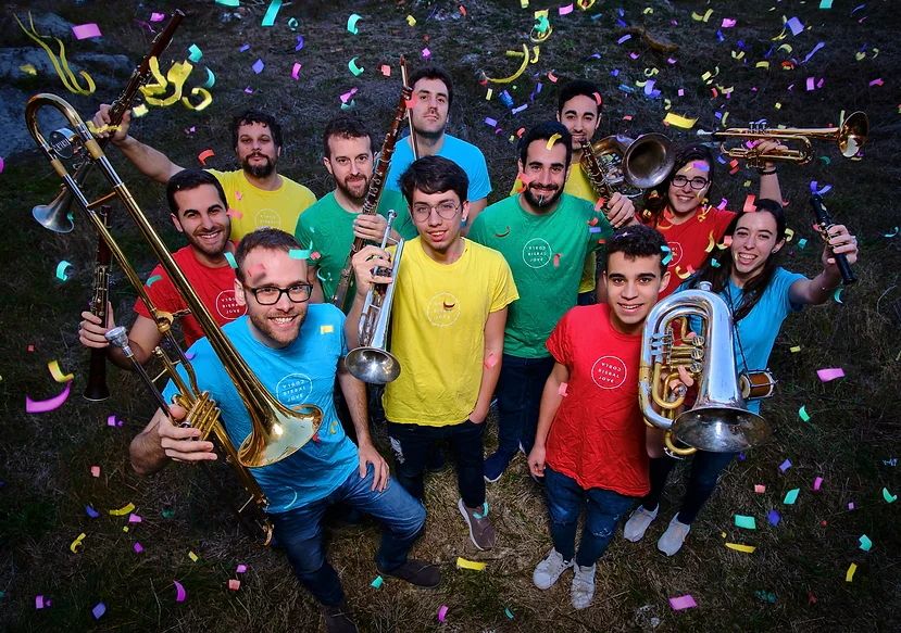 La Cobla Bisbal Jove. FOTO: Cedida La Cobla Bisbal Jove. FOTO: Cedida