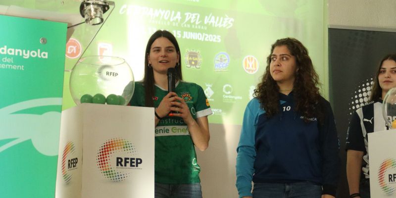 Gemma Soler al sorteig de la Copa de la Reina. FOTO: Marc Mata Gemma Soler al sorteig de la Copa de la Reina. FOTO: Marc Mata