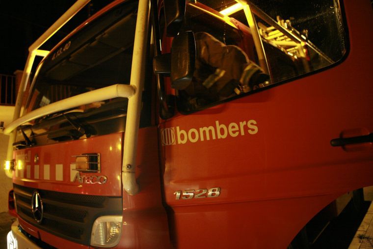 Un camió dels Bombers. FOTO: Arxiu