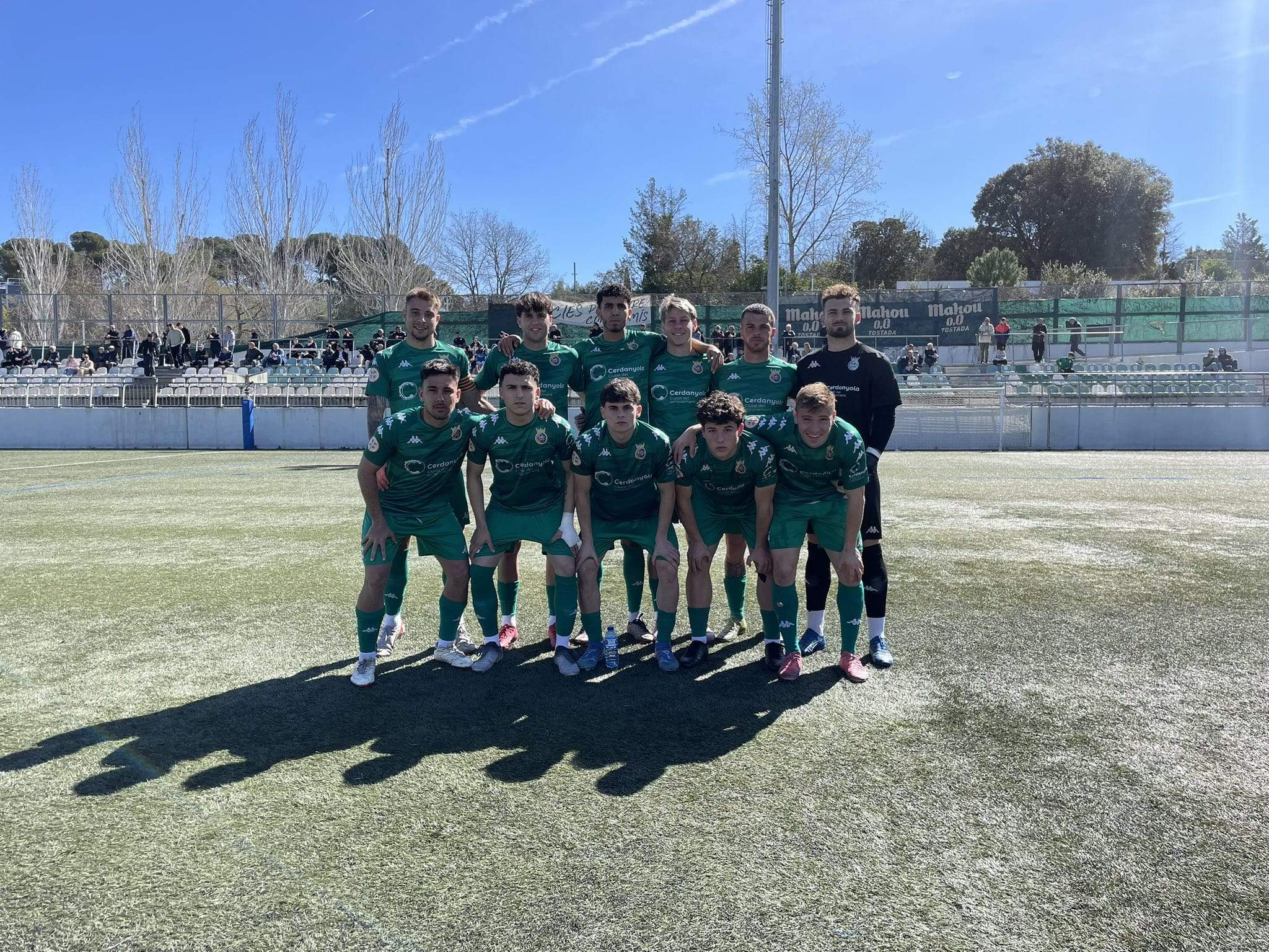 El Cerdanyola cau a Fontetes contra la Fundació Esportiva Grama. FOTO: Cerdanyola FC 