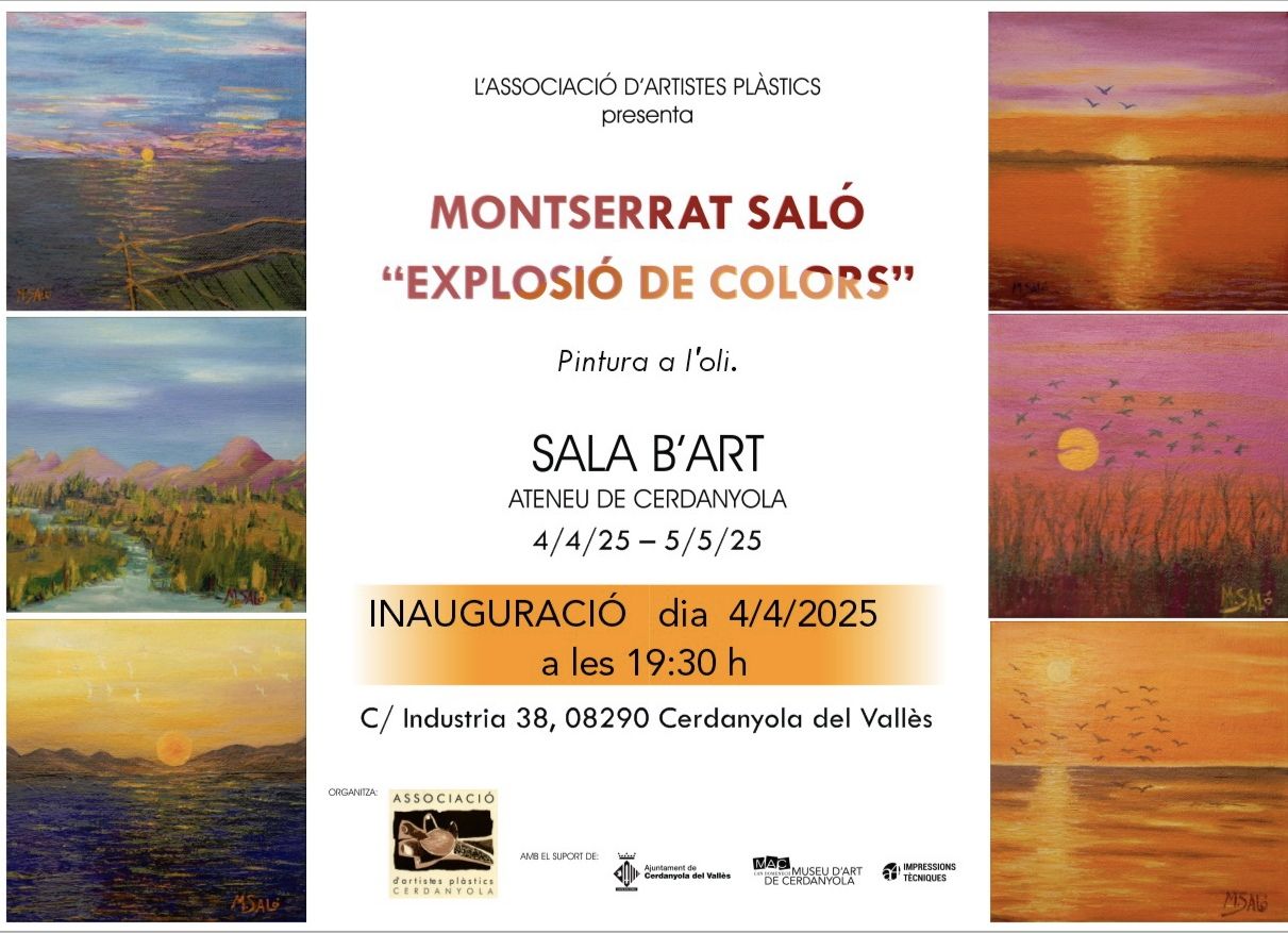 Cartell de l'exposició. FOTO: Cedida
