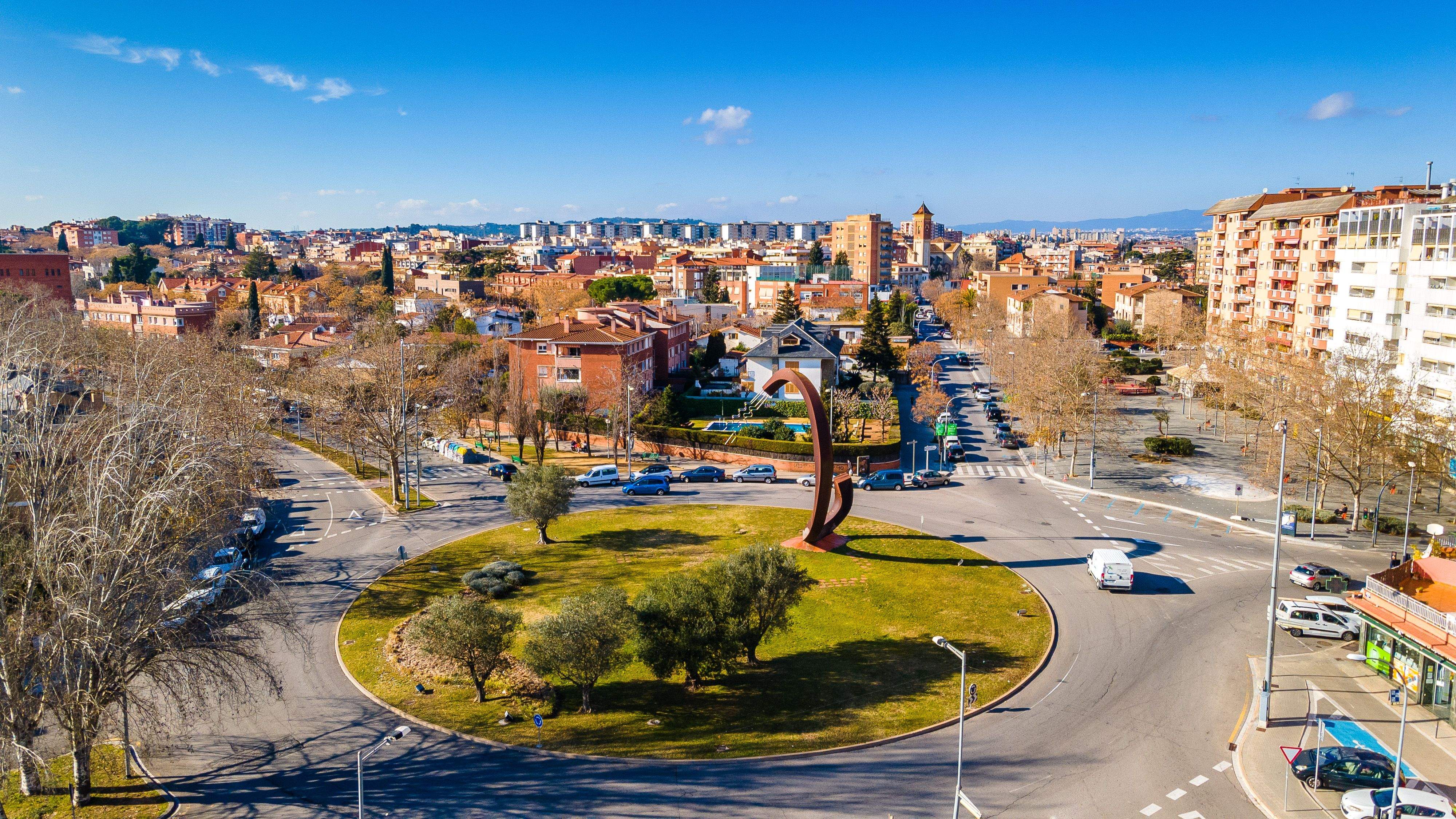 Vista de la ciutat de Cerdanyola des del Parc del Turonet. FOTO: Núria Puentes (Ajuntament)