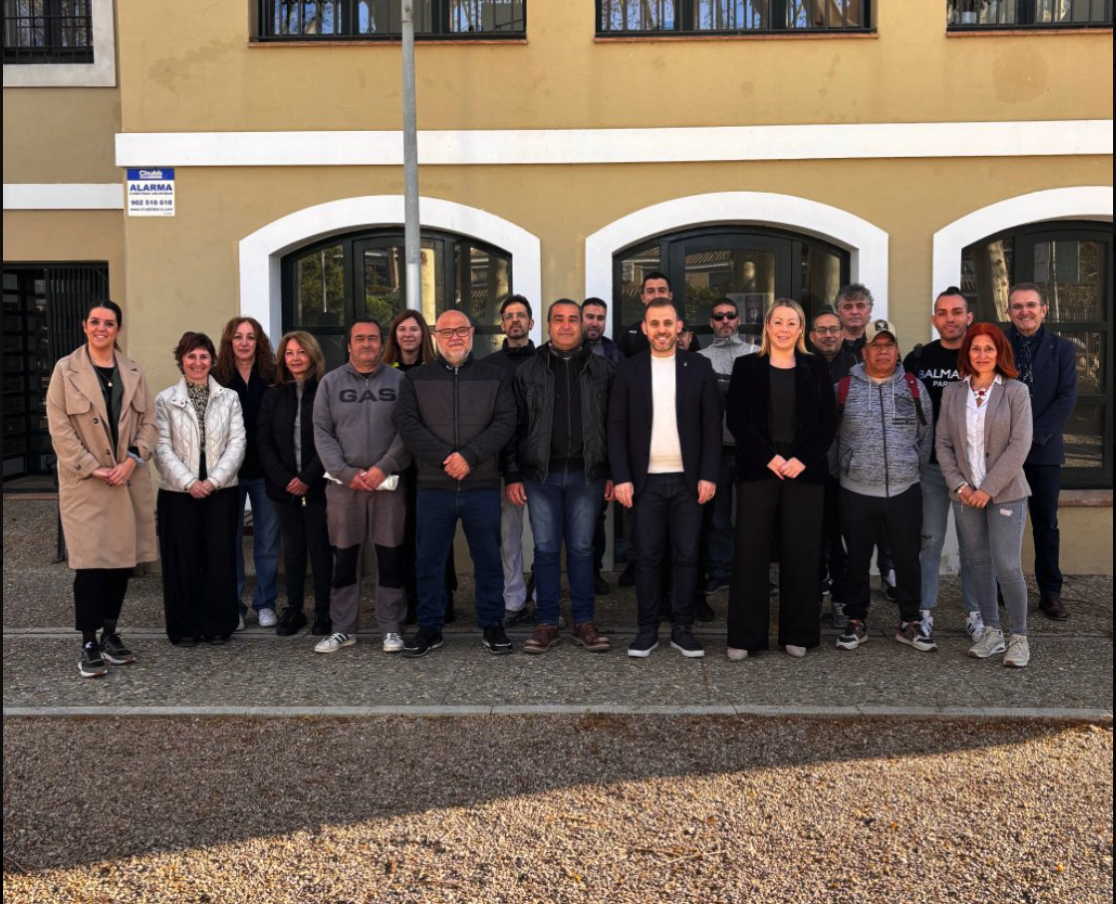 Benvinguda institucional del nou Pla d’Ocupació. FOTO: Ajuntament 