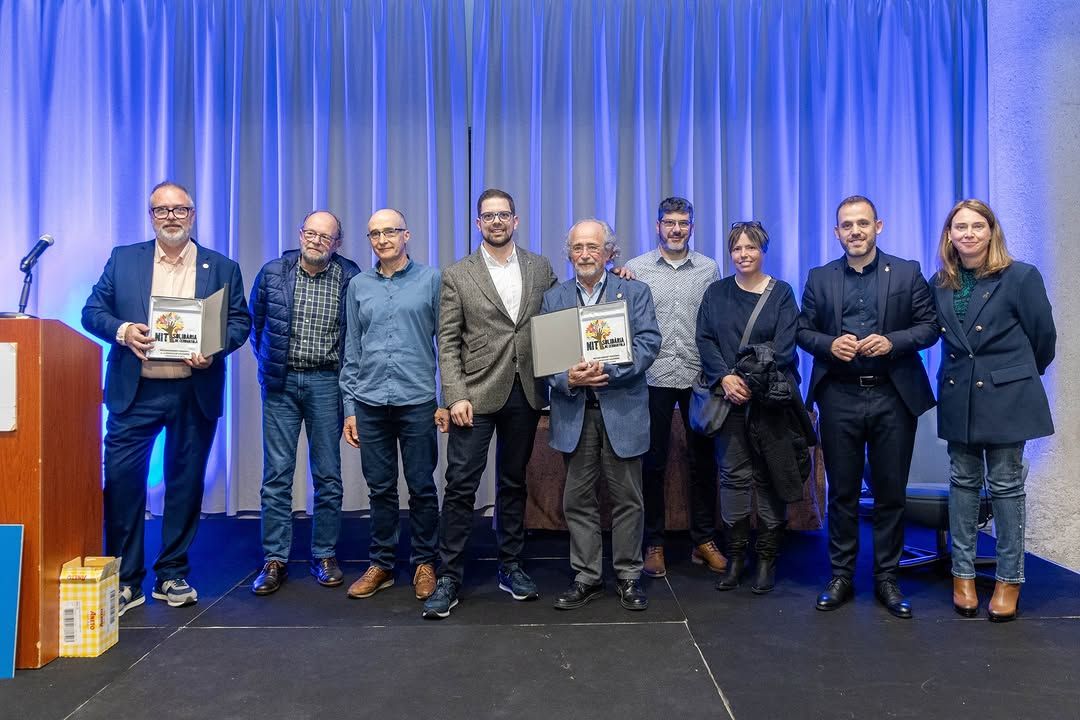Els premiats de la VI Nit Solidària de Cerdanyola. FOTO: Núria Puentes (Ajuntament)