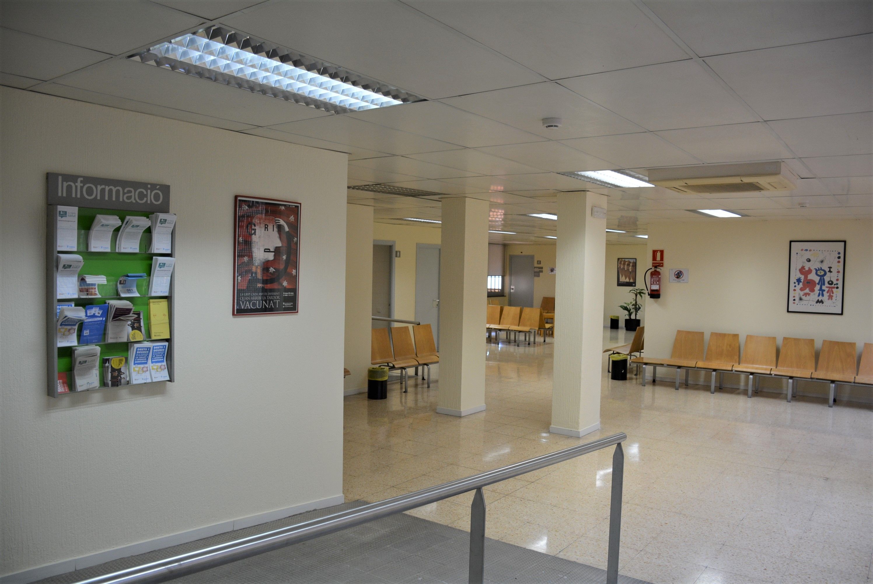 Interior de l'ambulatori de Les Fontetes. FOTO: Ajuntament
