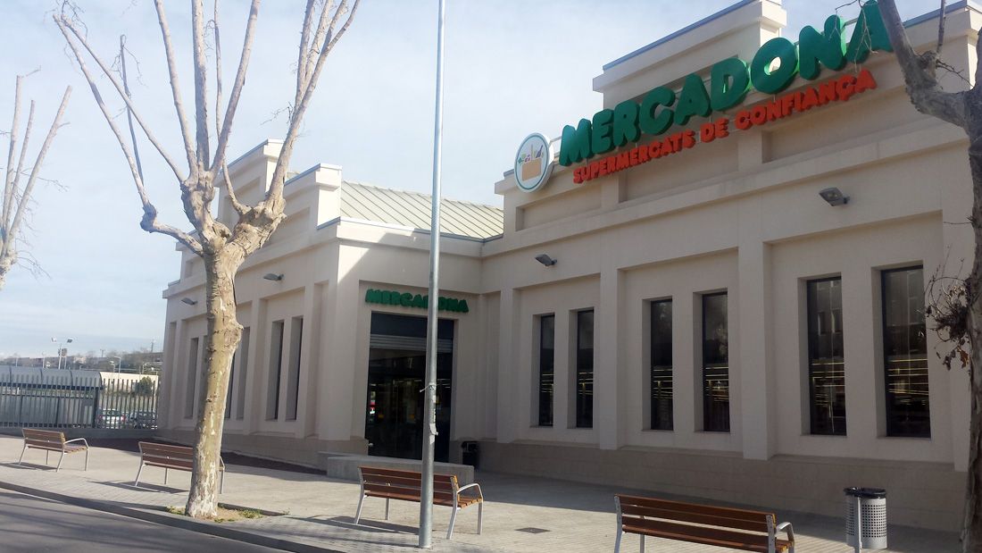 La botiga del Mercadona situada al carrer Santa Anna de Cerdanyola