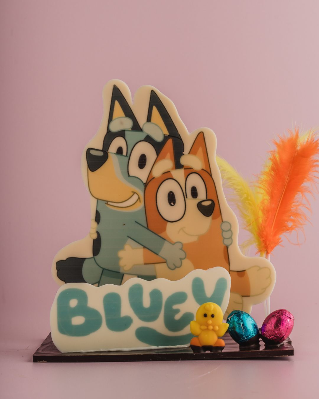 Les mones de Bluey són algunes de les que estan rebent més encàrrecs aquest any. FOTO: Cedida pel Forn Valero Les mones de Bluey són algunes de les que estan rebent més encàrrecs aquest any. FOTO: Cedida pel Forn Valero