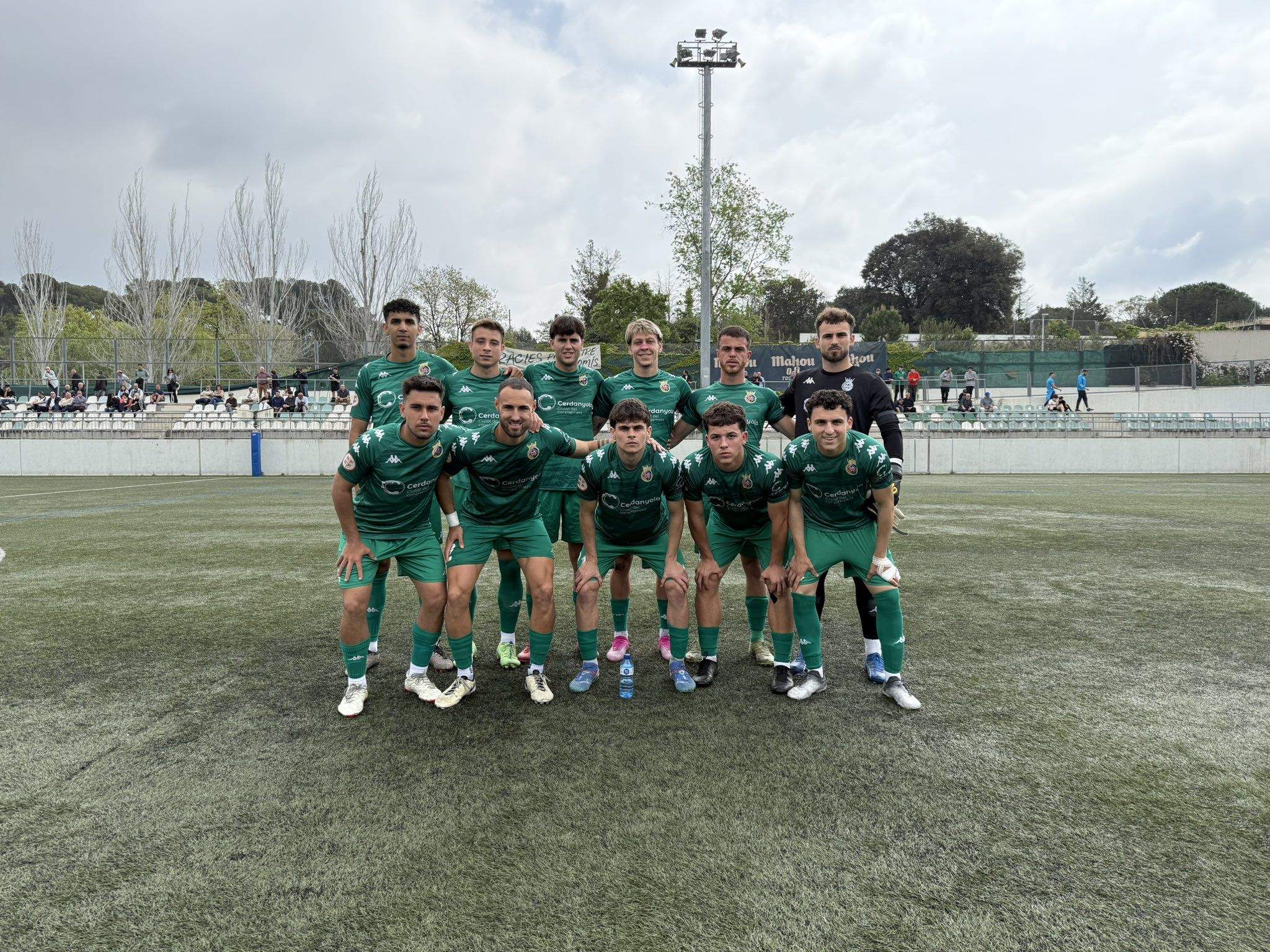 El Cerdanyola FC suma un punt a casa, en un partit sense gols. FOTO: Cerdanyola FC