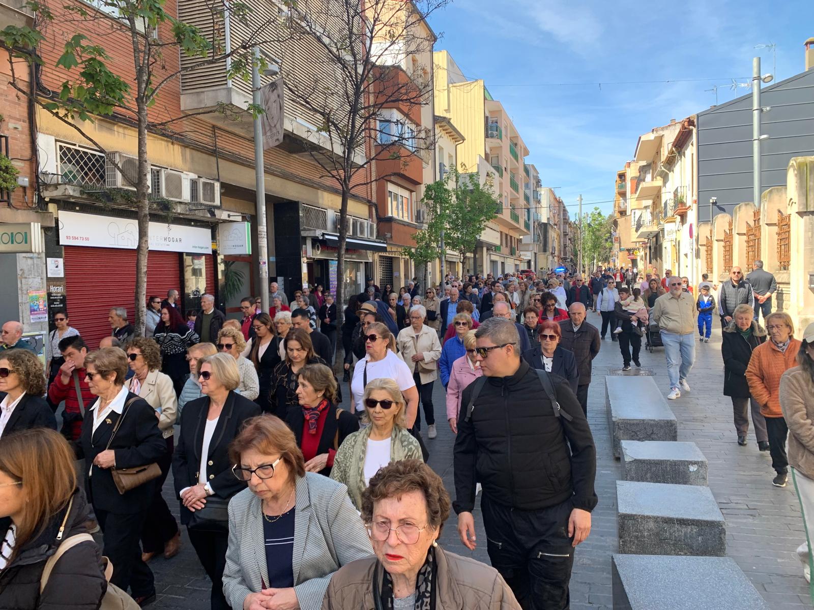 Seguint la processó