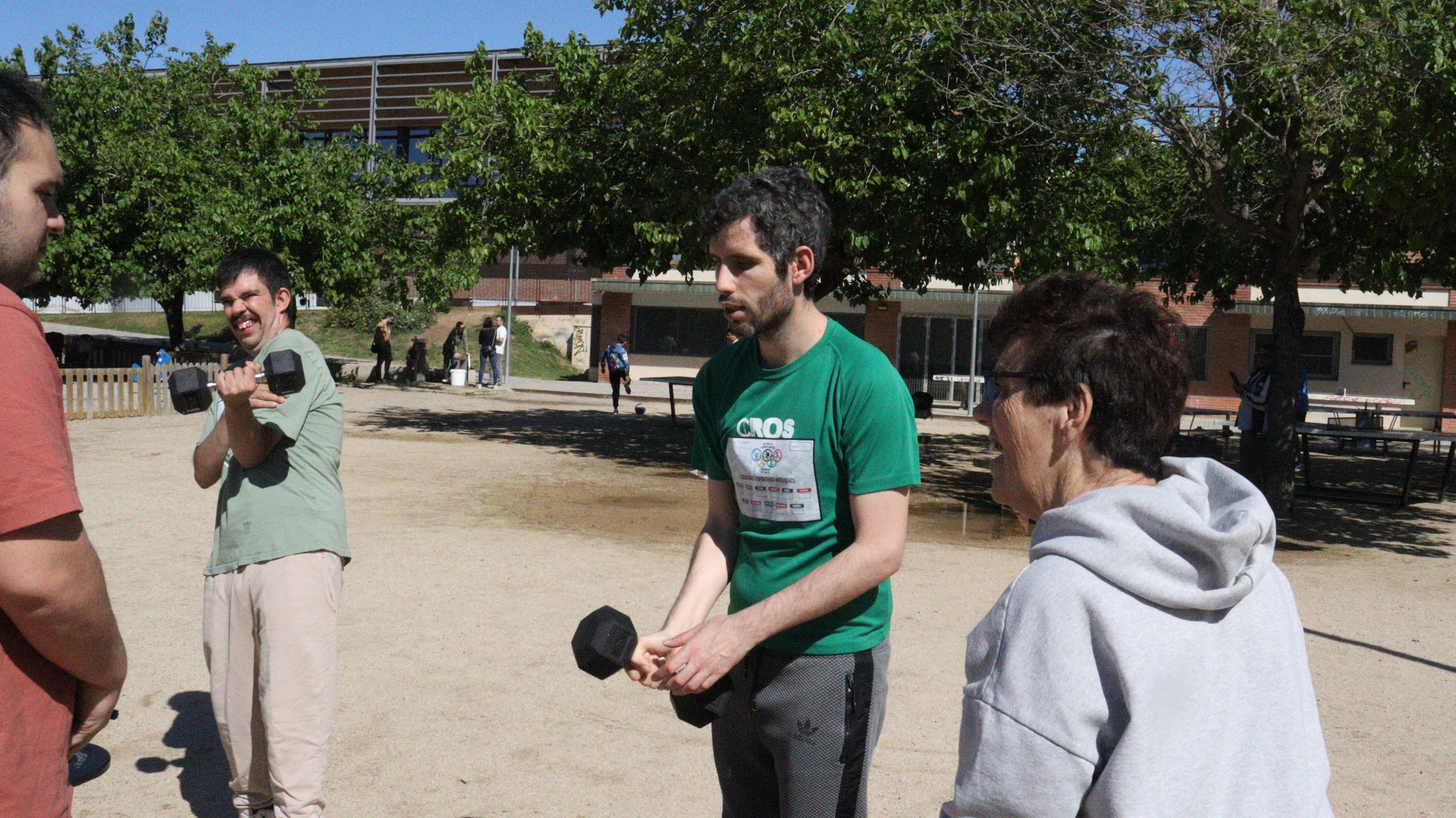Jornada de l'esport inclusiu en imatges. FOTO Marc Mata