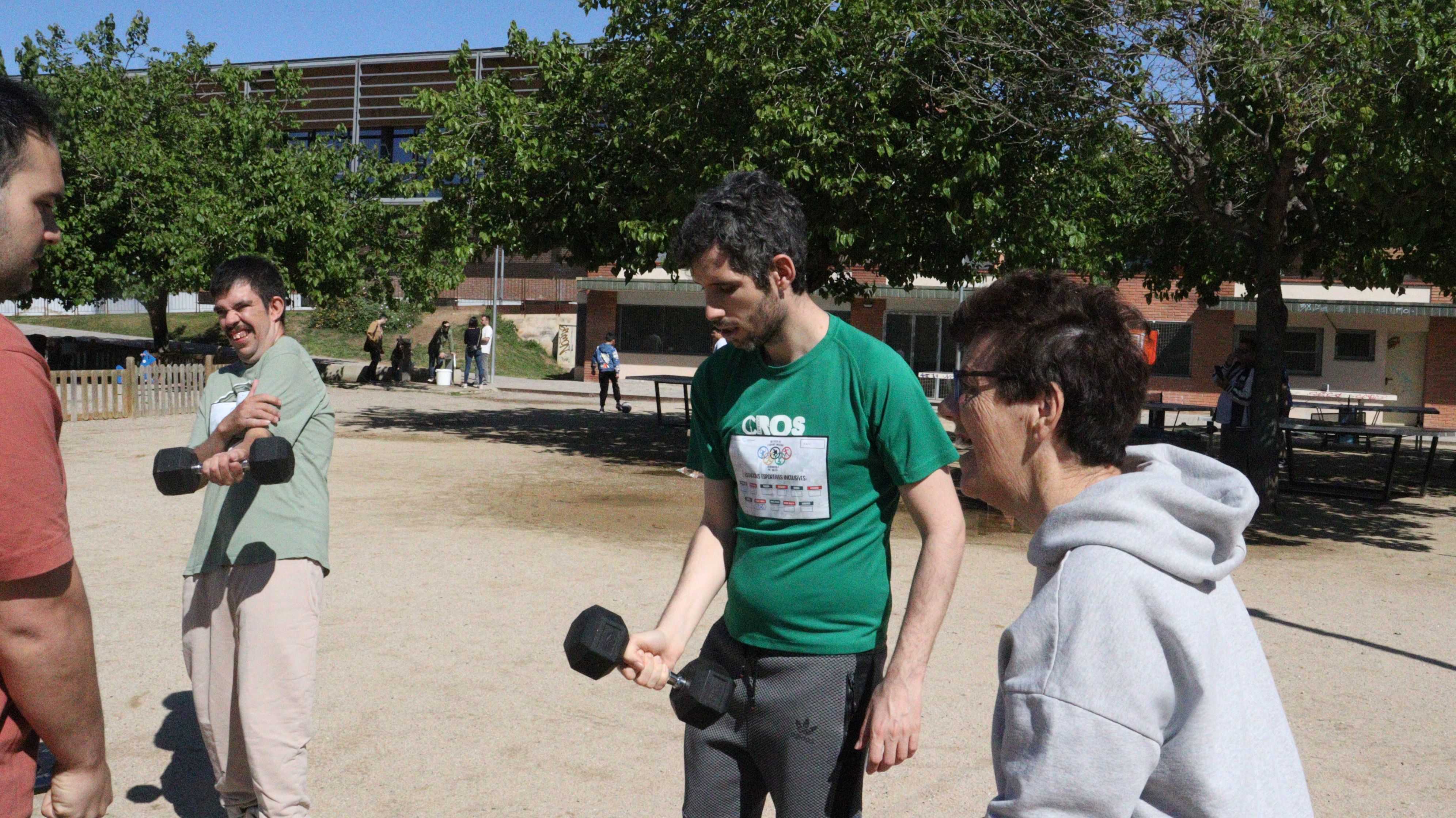 Jornada de l'esport inclusiu en imatges. FOTO Marc Mata