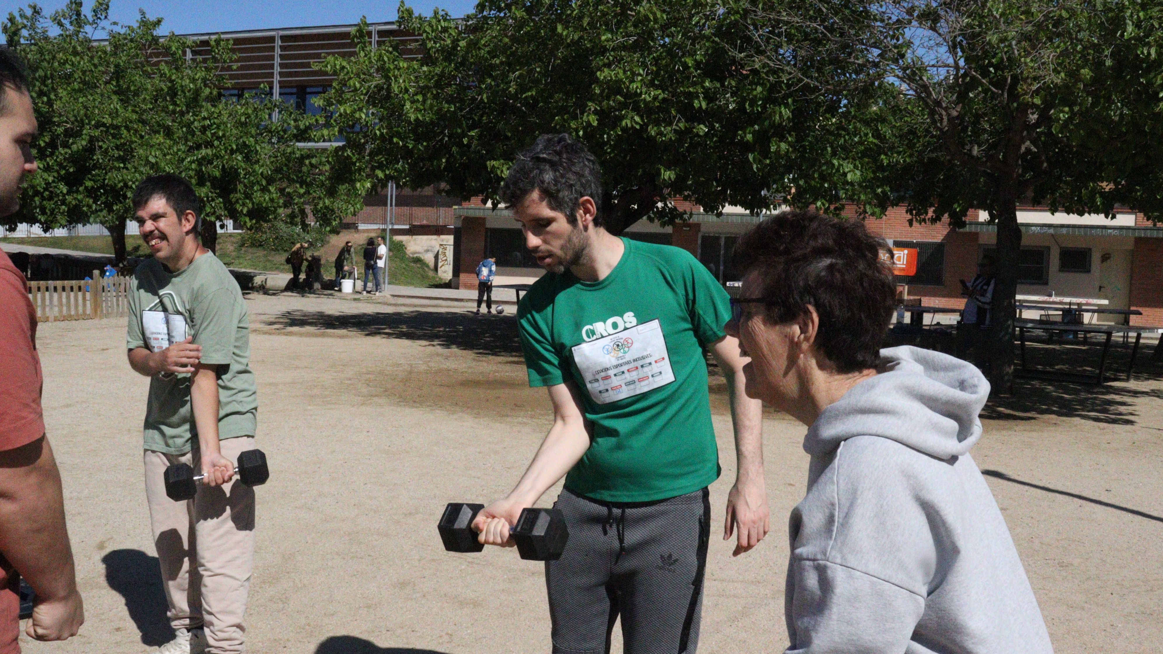 Jornada de l'esport inclusiu en imatges. FOTO Marc Mata 