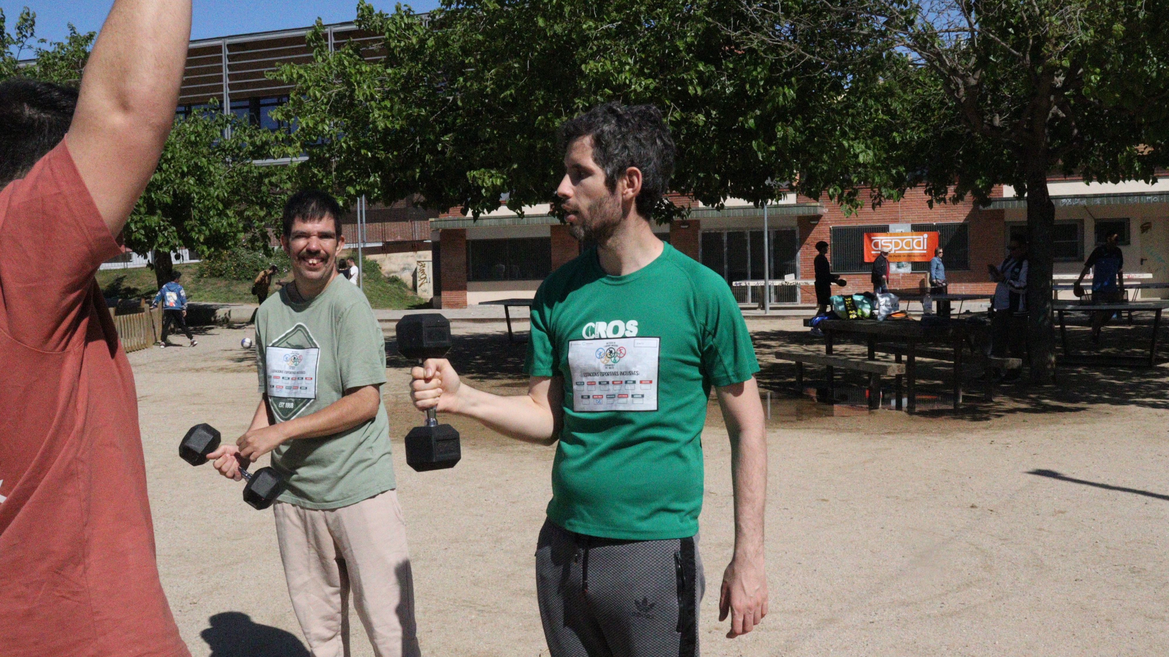 Jornada de l'esport inclusiu en imatges. FOTO Marc Mata (77)