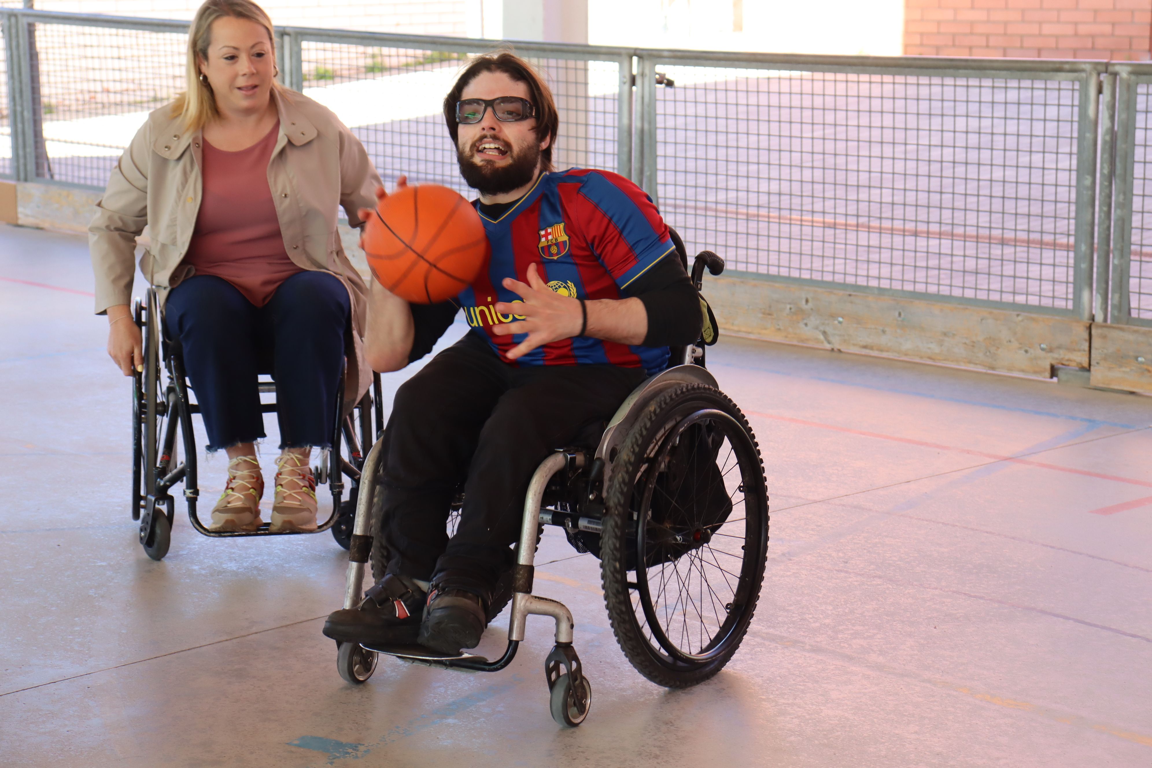 Jornada de l'esport inclusiu en imatges. FOTO Marc Mata (84)