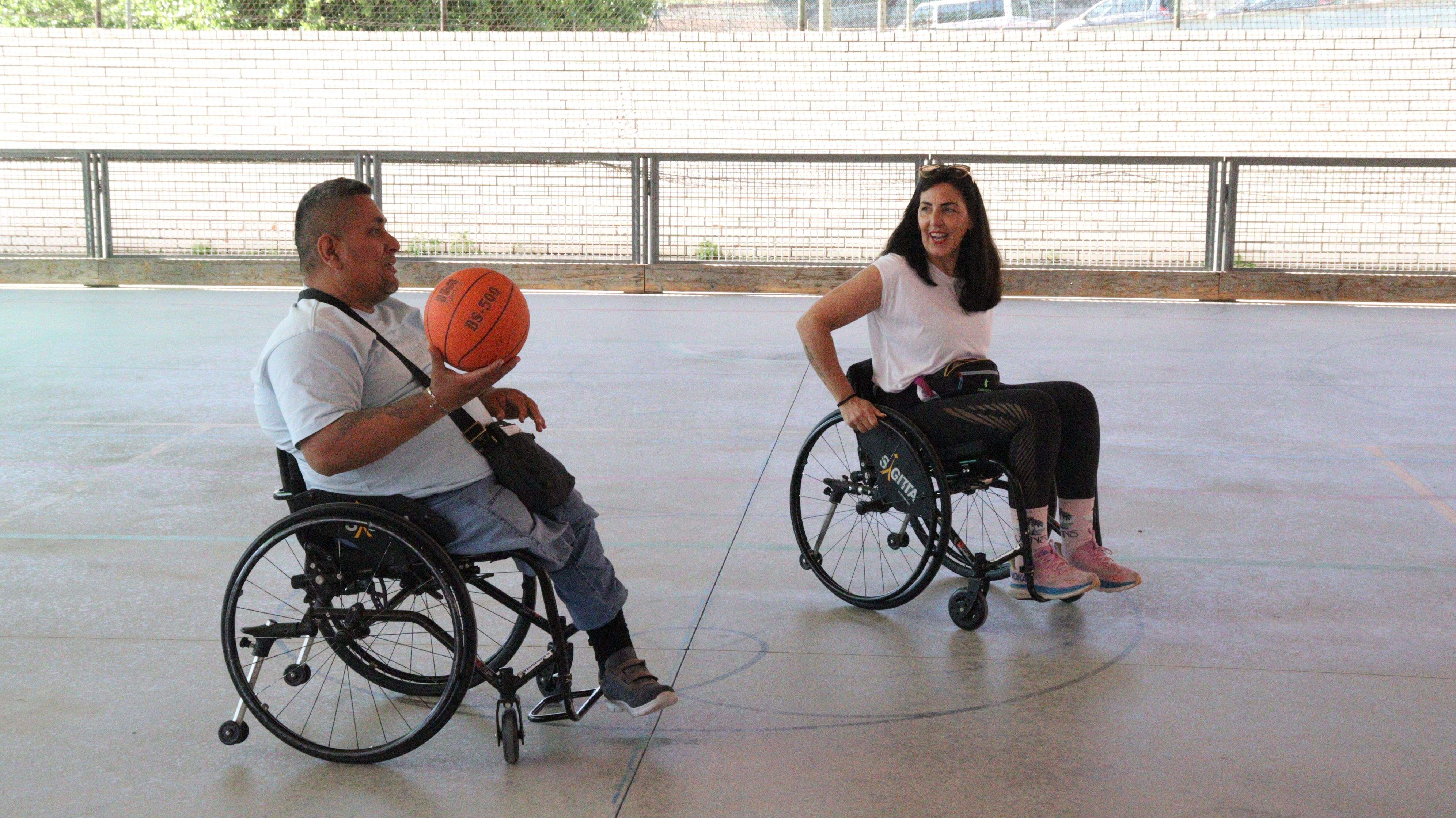Cerdanyola ha tornat a celebrar la Tercera Festa de l’Esport Inclusiu. FOTO: Marc Mata 