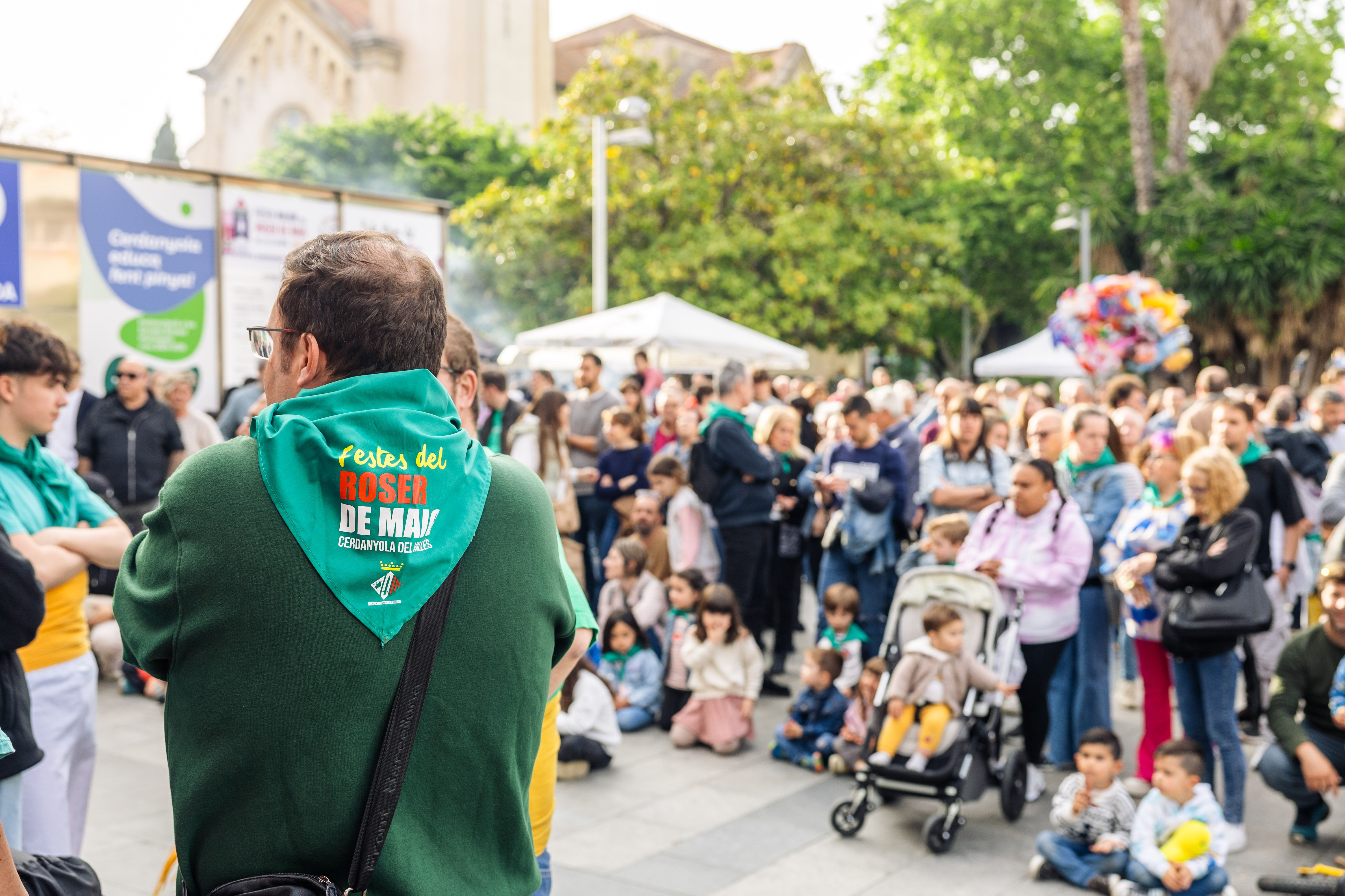 El Mocador del Roser de Maig, una de les novetats d'aquesta edició FOTO: Arnau Padilla
