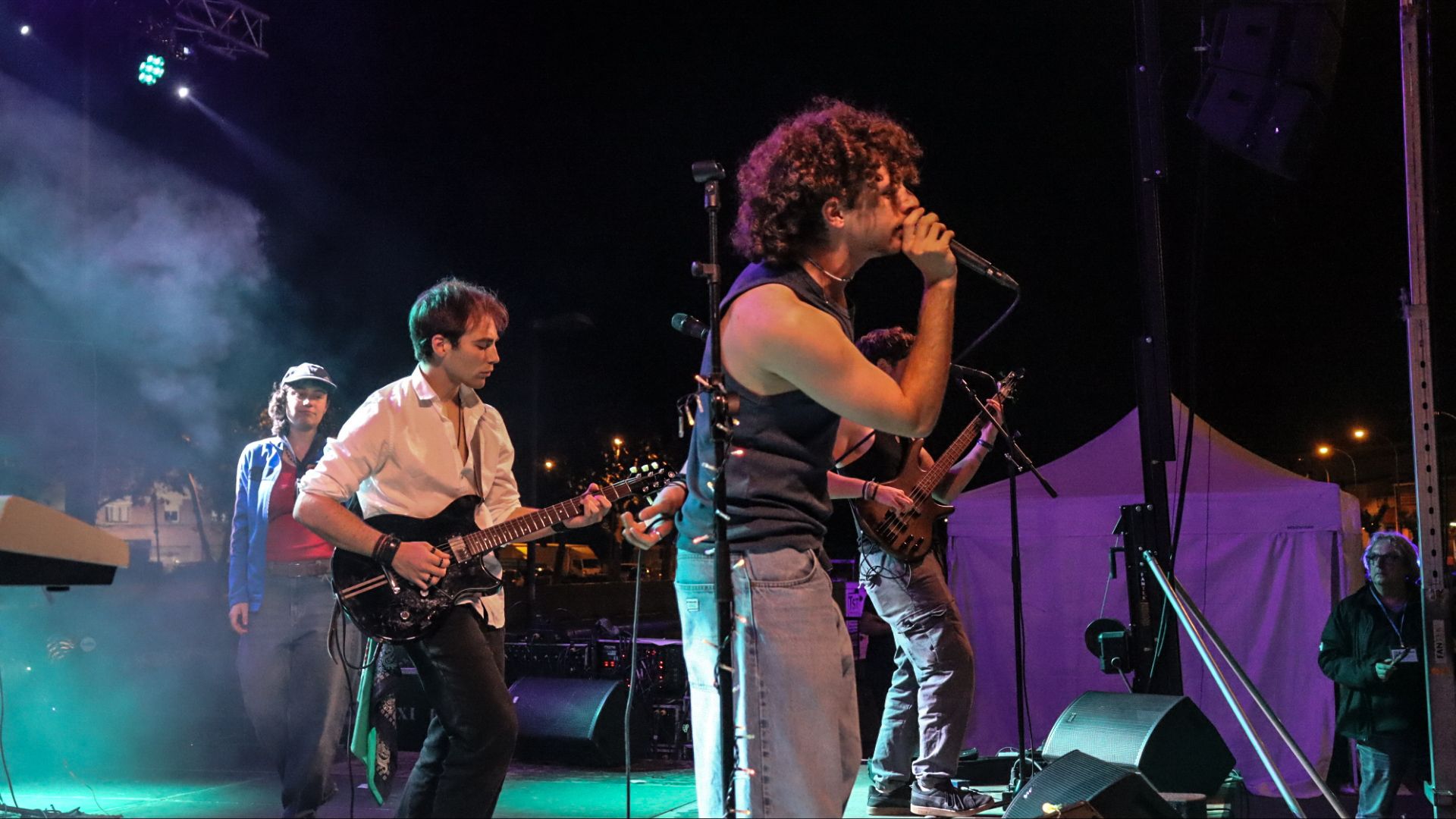 Rock progressiu amb Salvation Inc, al Pla de les Alzines (escenari km 0). FOTO: Marc Mata. 