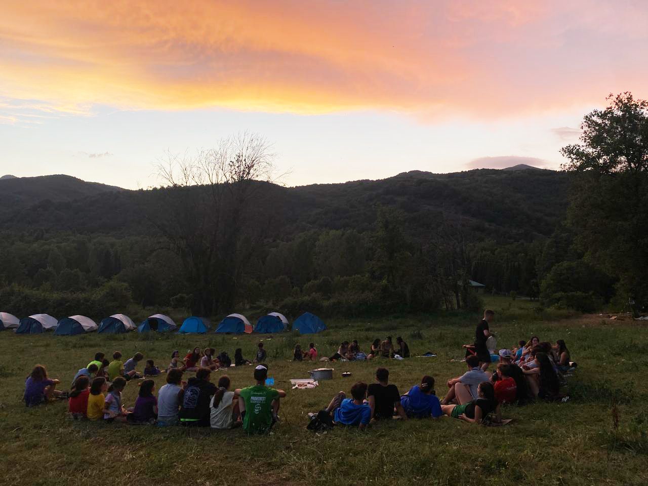 Campaments de l'Agrupament Escolta Pau Casals. FOTO: Agrupament Escolta Pau Casals